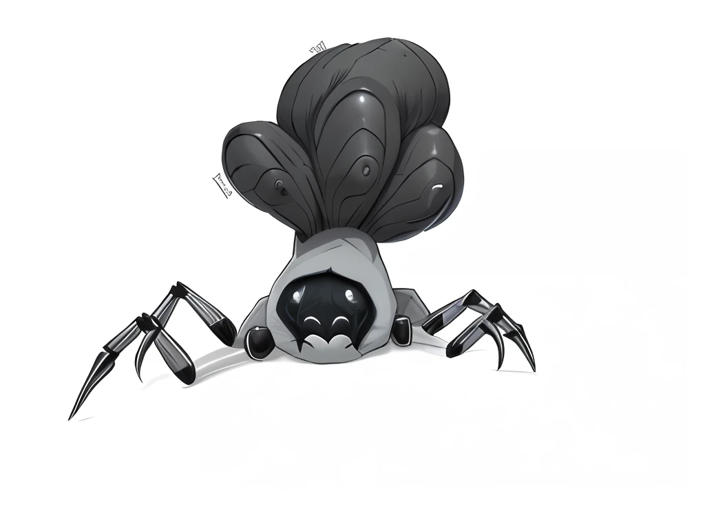uma imagem de desenho animado de uma aranha com uma imagem em preto e branco de um corpo humano, pernas de aranha grandes, Mechanical spider legs, pernas de aranha, metade humana metade aranha, gray anthropomorphic, anthropomorphic robot [ coisa ], uma aranha gigante feia, concept illustartion, Para o limbo, anthropomorphic crab, formas irregulares de aranha, arte conceitual, [H.R Giger]