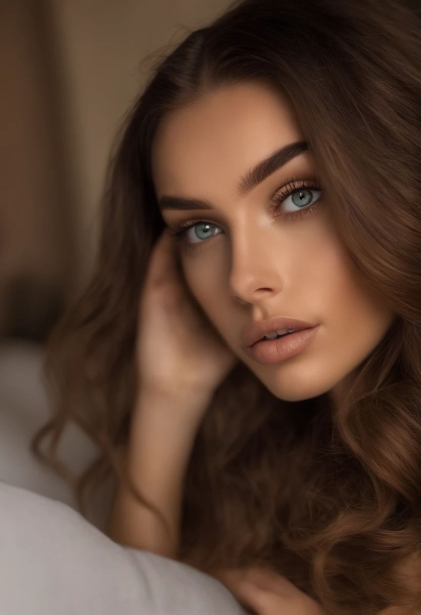 Chica sexy con ojos marrones, Retrato Sophie Mudd, brown hair and large eyes, Selfie of a 20-year-old girl, Ojos del dormitorio, Violeta Myers, sin maquillaje, Maquillaje natural, staring directly into camera, cara con artgram, maquillaje sutil, Impresionante foto de cuerpo completo, beautiful angle, Pose atractiva, Cute little girl, Pose sexy, Imagen de cuerpo entero, cuerpo completo, full body shoot, Diosa morena, High detail, Pose satisfecha, con camiseta blanca, pechos enormes, (hermosa cara detallada, hermosos ojos detallados), (desnudo), resplandecer, sudar, riente (NSFW:1.5)