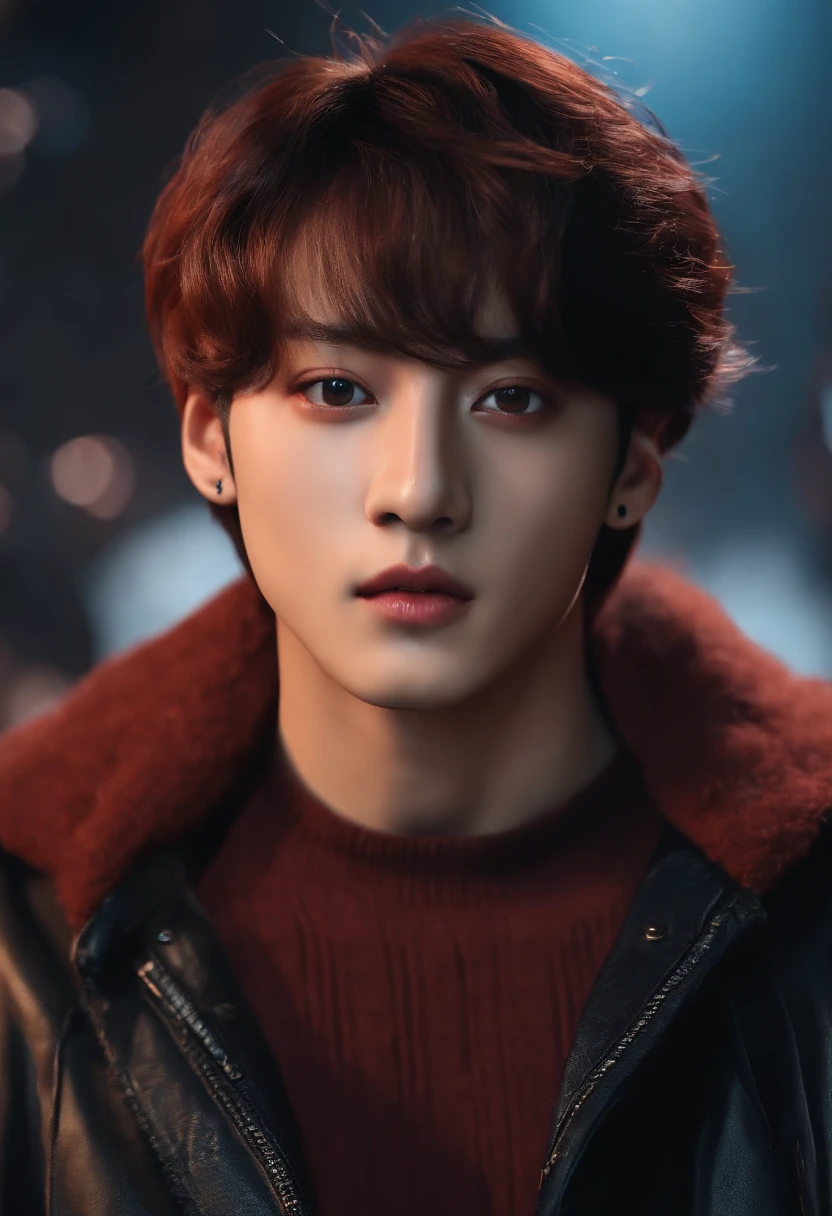 Imagen realista 3D de Jungkook de bts como Carrie