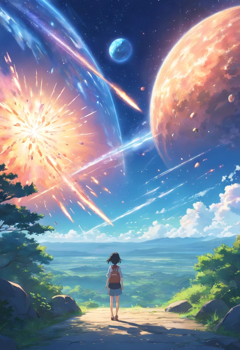 Meteoritos atingem a Terra
