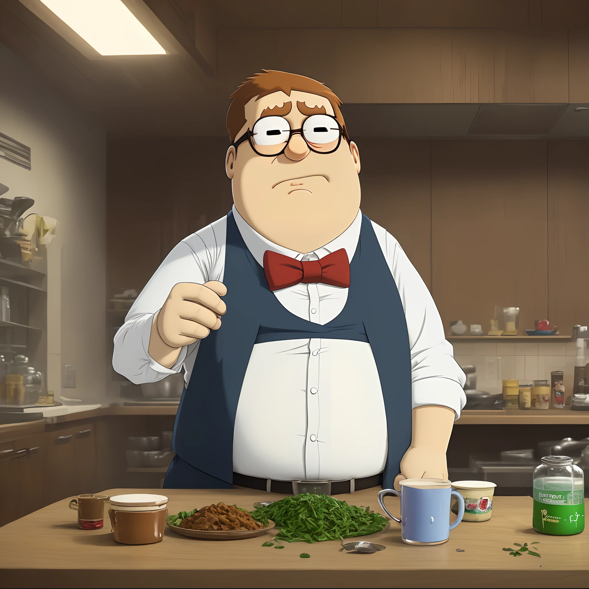 Peter Griffin making lean