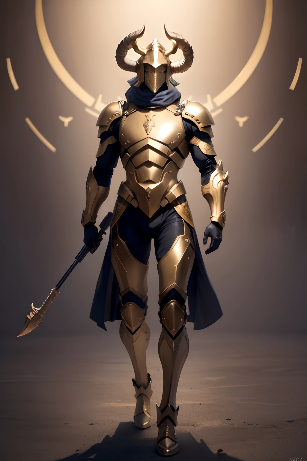 (full body) zodiac sign: capricorn, humanoid, full body millitary body armor, (full body)