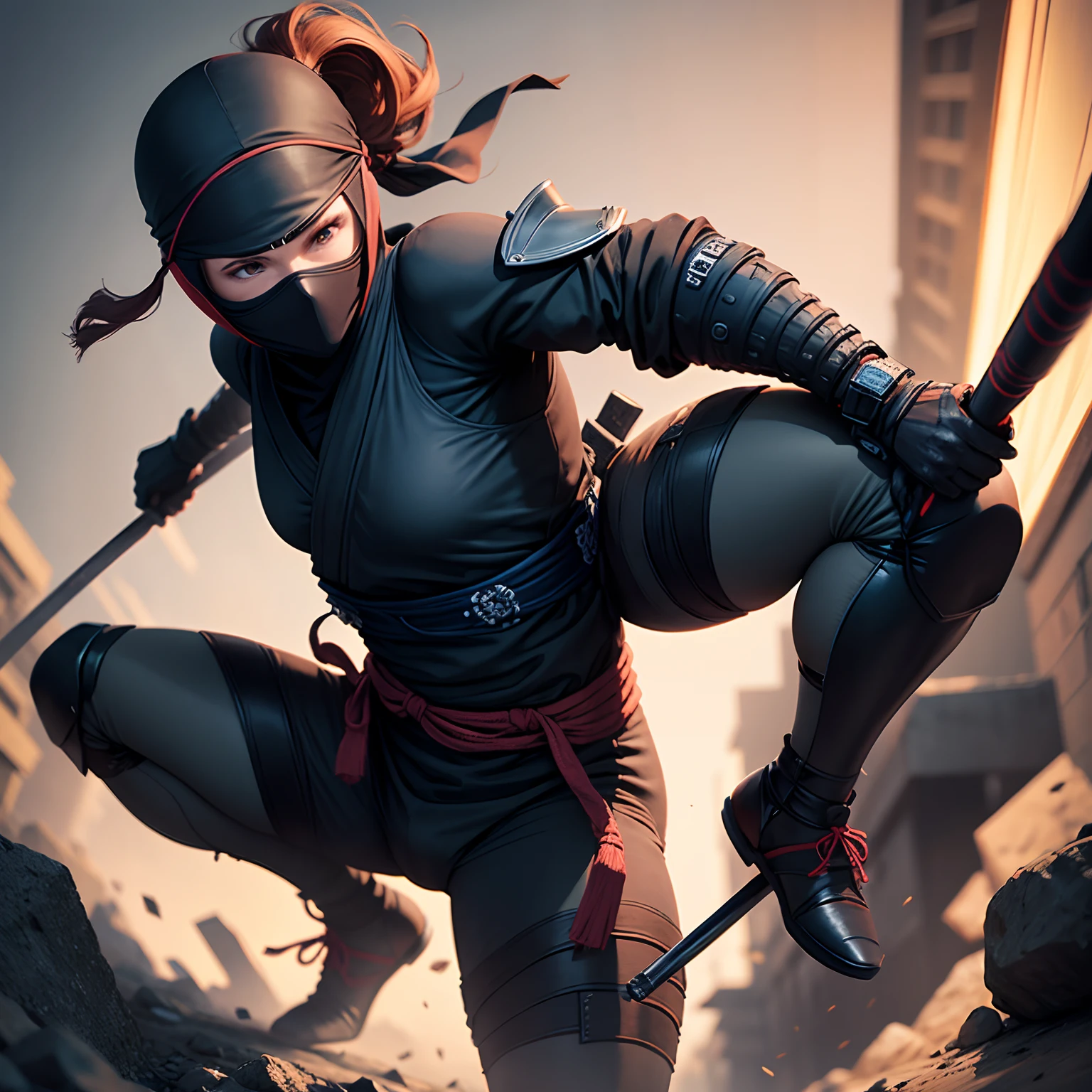 Sneak into samurai residences, from behind the ceiling, ninja activities, train many skills including espionage, sabotage, infiltration --auto --s2