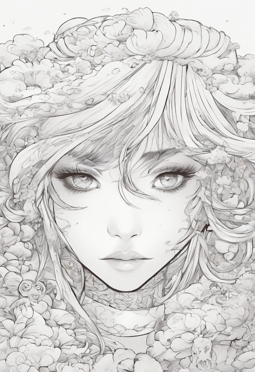 JAPANESE CHARACTER, cabelo branco, olhos azuis, eyes sky color, olhos da cor do mar, cabelos brancos, roupas pretas