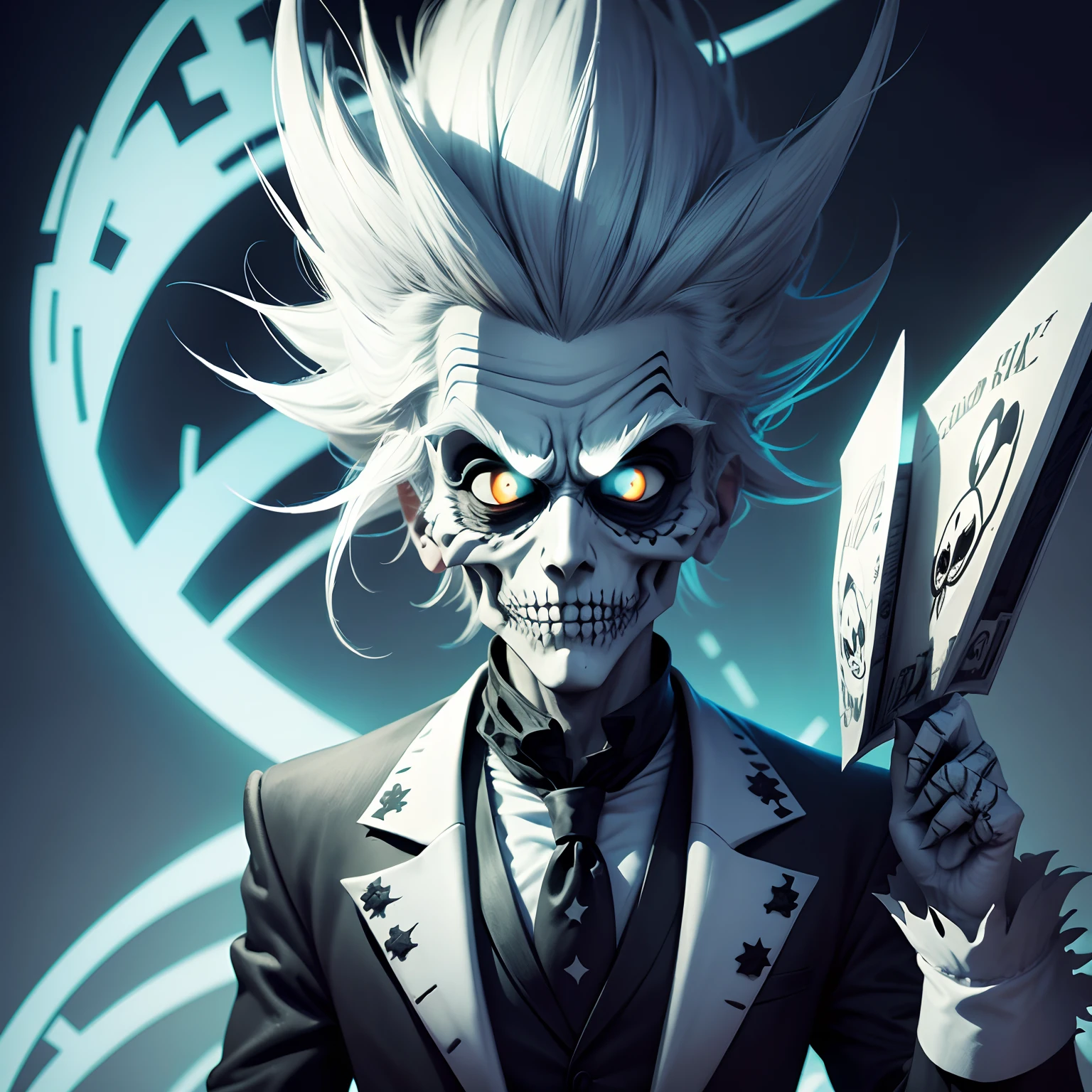 Rick sanchez, jack skelington