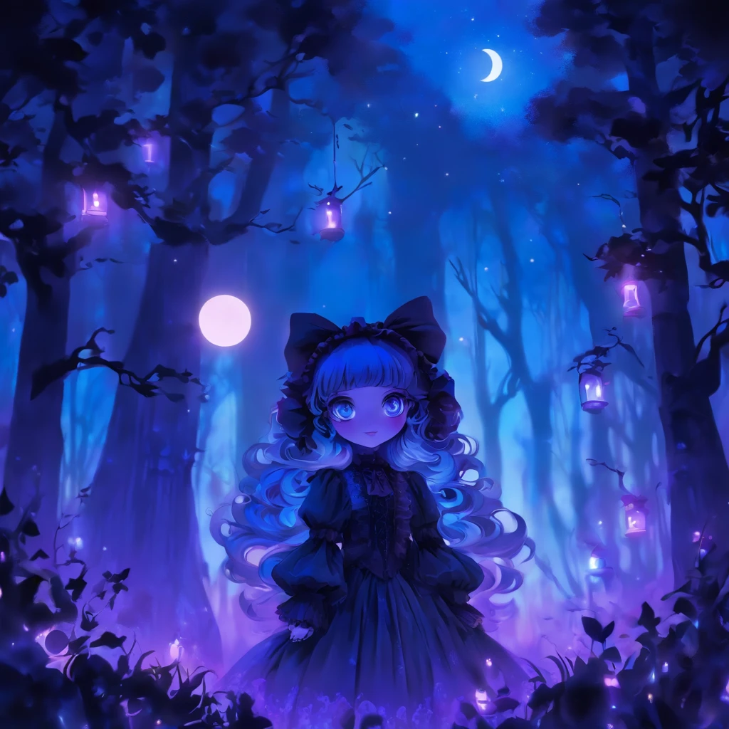 In a moonlit night, a blue-haired gothic lolita casting glowing purple spells. Her eyes, detailed and captivating, filled with determination and a touch of mischief. Her lips, beautifully detailed, curled into an enchanting smile. The intricate lace and ruffles of her gothic lolita attire complement her ethereal presence.
The scene is bathed in an otherworldly glow, with the moon's soft light illuminating the surroundings. A misty forest provides a mysterious backdrop, its trees casting long, eerie shadows. The air is heavy with magic, as swirling purple spells emanate from the lolita's hands.
The artwork showcases the finest craftsmanship, with ultra-detailed strokes bringing the lolita's enchanting presence to life. The colors are vivid, with the purple spells contrasting against the dark blues and blacks of the night. The lighting creates a dramatic atmosphere, emphasizing the magical aura surrounding the lolita.
The medium used for this artwork is a mix of digital illustration and photorealistic rendering. The combination of these techniques creates a unique style that blends fantasy and reality. The attention to detail and the use of physically-based rendering techniques add depth and realism to the artwork.
The overall artistic style is a fusion of gothic and fantasy elements. It portrays a sense of mystery and allure, capturing the essence of the gothic lolita subculture. The color palette is dominated by shades of blue and purple, enhancing the magical atmosphere of the scene.
This prompt aims to generate a high-quality, detailed artwork. The emphasis on realism and the use of professional techniques ensure that every aspect of the artwork is meticulously crafted. The result is a masterpiece that transports the viewer into a world of magical possibilities.
Tags: blue-haired, gothic lolita, glowing purple spells, moonlight, detailed eyes, detailed lips, misty forest, swirling spells, enchanting smile, intricate lace, ruffles, ethereal presence, otherwor