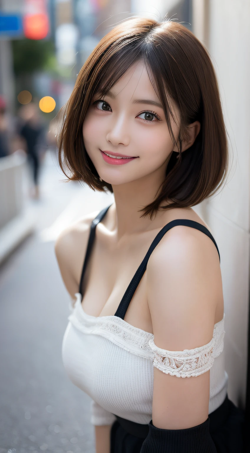 ((Best Quality, 8K, Masterpiece: 1.3)), 1girl, Slim Abs Beauty: 1.3, (Hairstyle Casual, Big Breasts: 1.2), Dress: 1.1, Super Fine Face, Delicate Eyes, Double Eyelids, Smile, Home