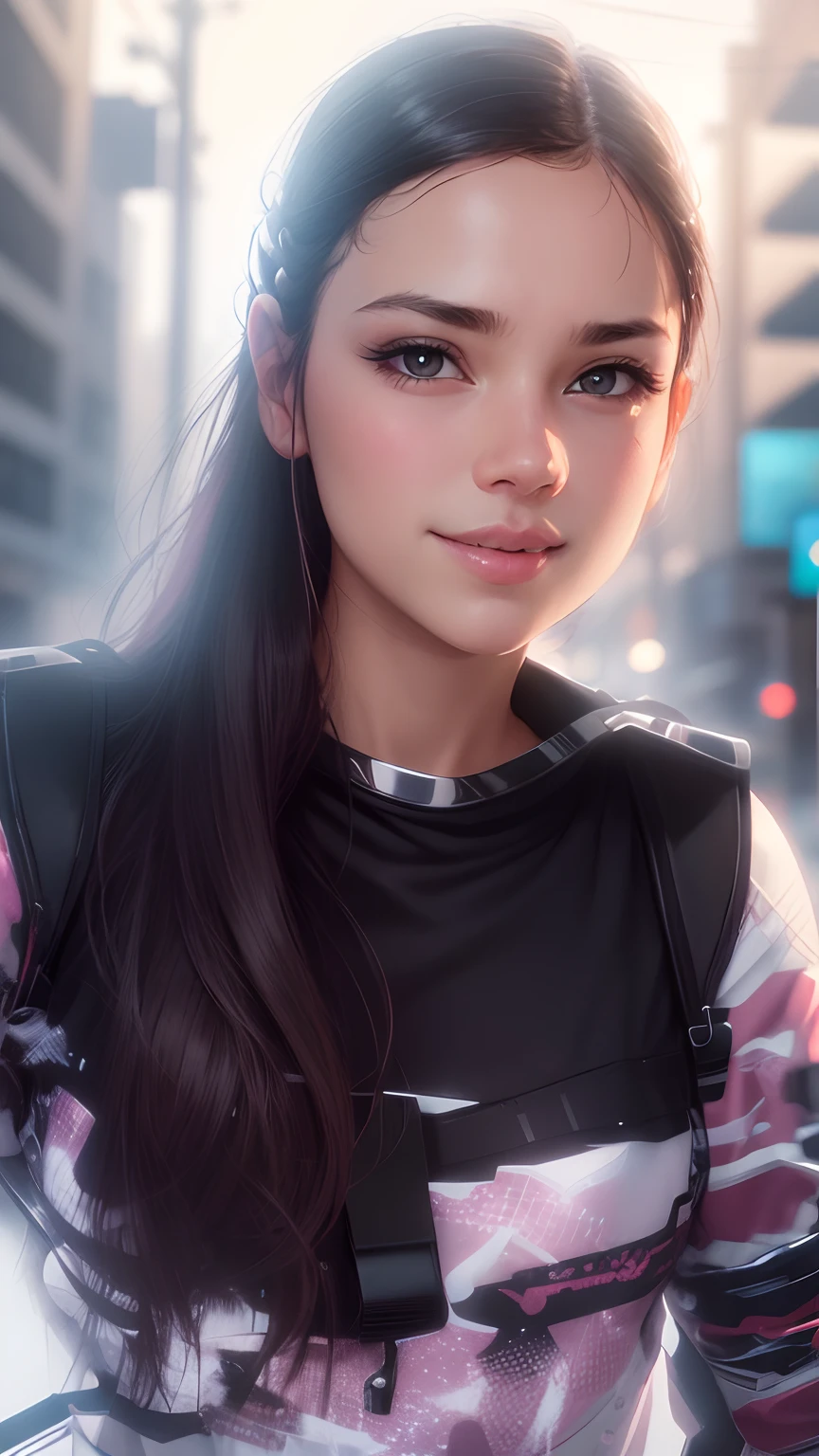 Change backround cute face 4k ultra quality