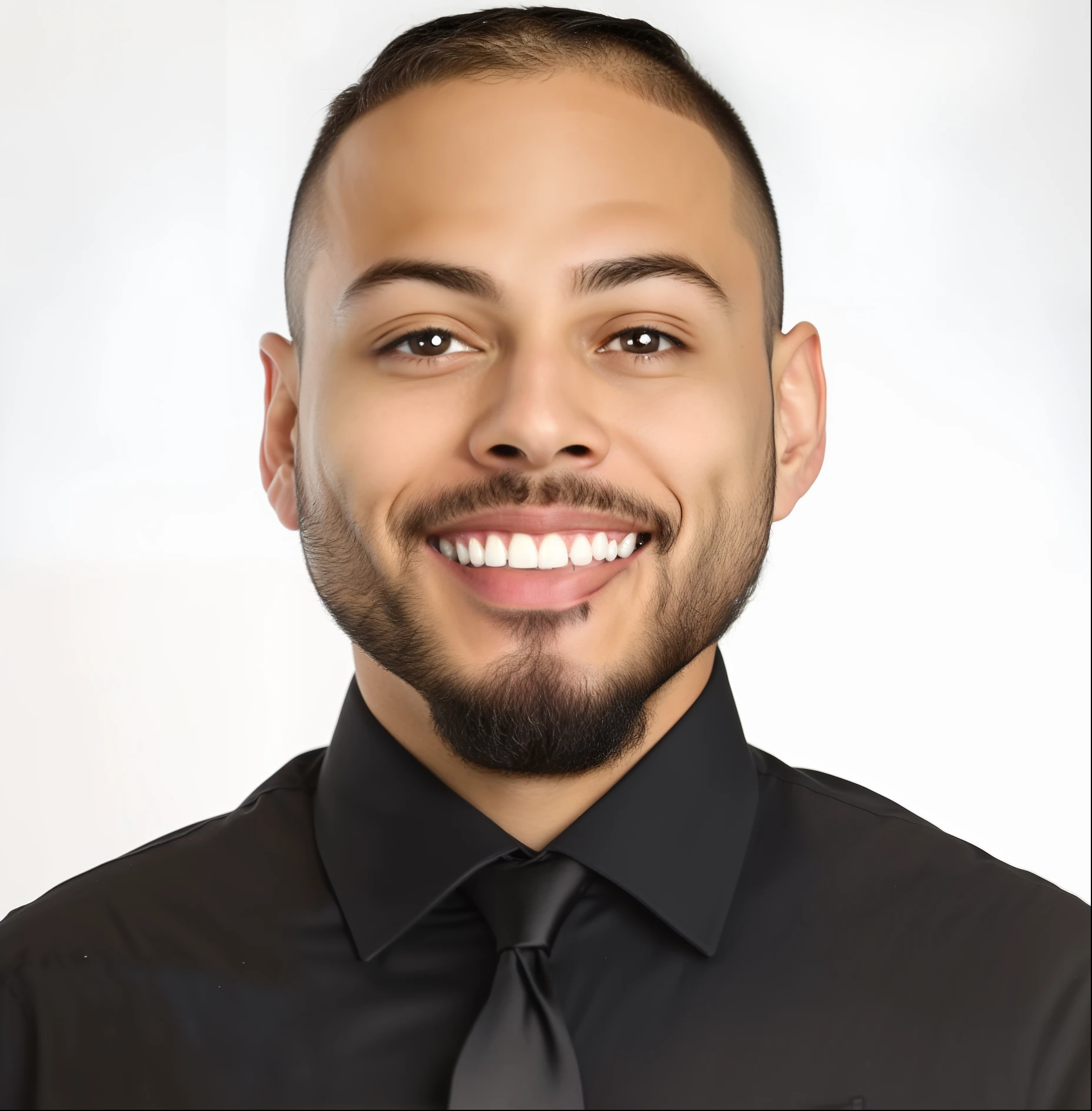 smiling man in black shirt and tie with black shirt and black tie, joel torres, professional profile picture, headshot profile picture, headshot photo, professional profile photo, professional headshot, taken in the early 2020s, professional picture, joseph moncada, headshot photograph, headshot, detailed professional photo, portrait of danny gonzalez, jordan lamarre - wan, mohamed chahin