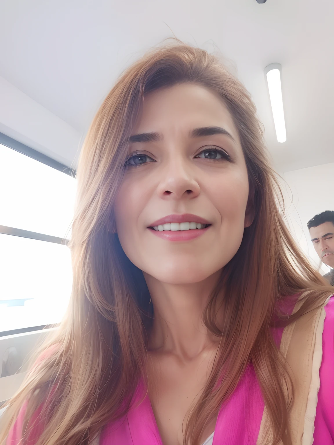 woman, age 45 years, brown eyes, commercial image, 8k