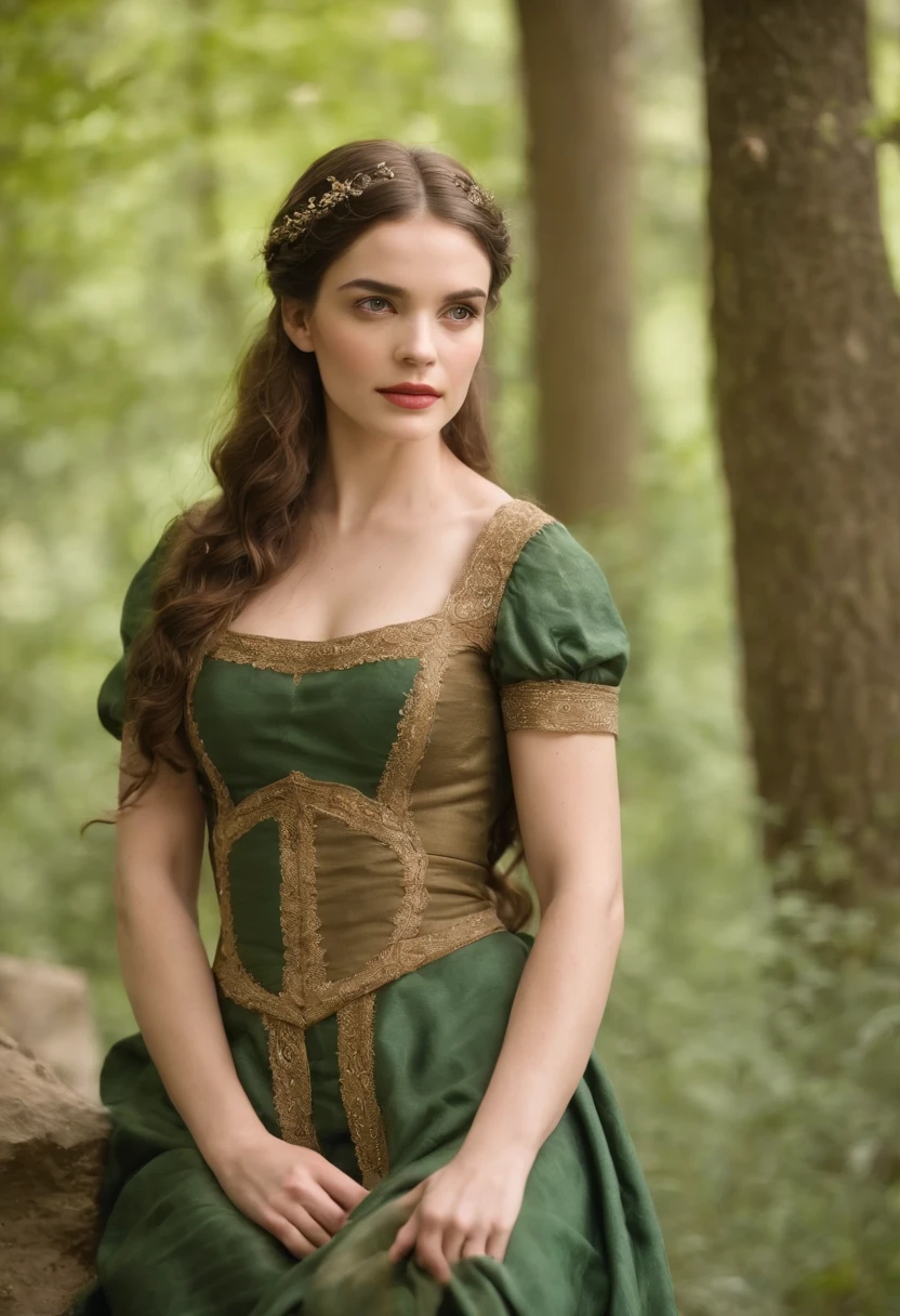 (((uma ferida avermelhada profunda atravessa sua bochecha esquerda))) tez justa, mulher em torno de 19 anos, cabelos brancos naturais, olhos verdes distintos, vestindo kohl, slender and graceful, Beautiful, luz de velas em um ambiente medieval, Ultra sharp focus, tiro realista, roupas femininas medievais, cores tetradicas (cicatriz:1.4)
