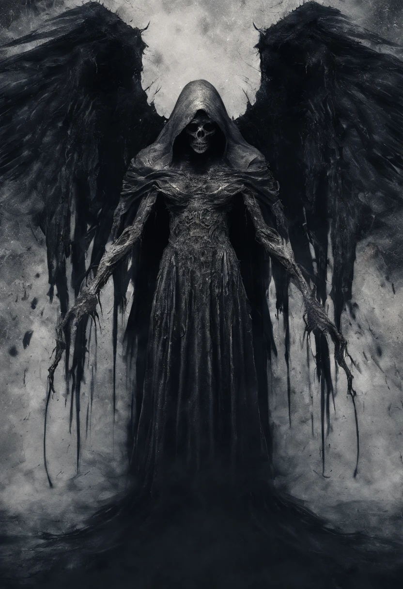 cosmic fallen angel, olhos claros brilhantes, Biomechanicals, Eldritch, assustador, Pesadelo, cores muito brilhantes, light particles, com luz luminosa, Arte do papel de parede, Papel de parede UHD,traje medieval