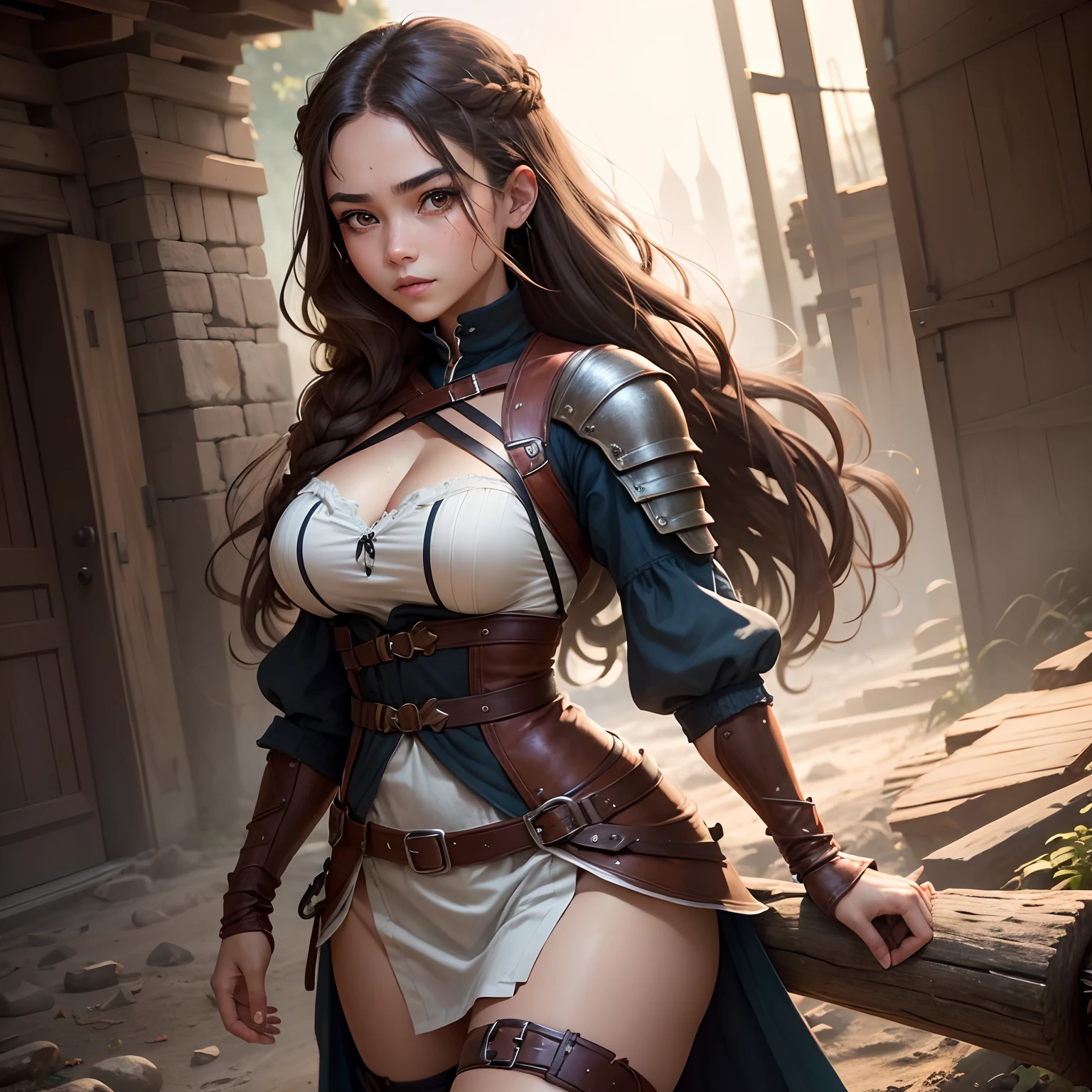  hermosa mujer serena, dama vampiresa Ojos azules y cara extremadamente detallados,hermosos ojos ultra 4k detallados,con armadura roja, cattie - brie de mithril hall, Wearing sexy daedric armor, Mujer noble ,  textura muy detallada con pechos muy grandes y cola grande muslos hechizantes cuerpo completo y cola grande Skyrim, armadura de color negro y rojizo, mujer hipnotizadora seductora, personaje principal femenino, retrato ezio auditore como mujer, sexy skyrim