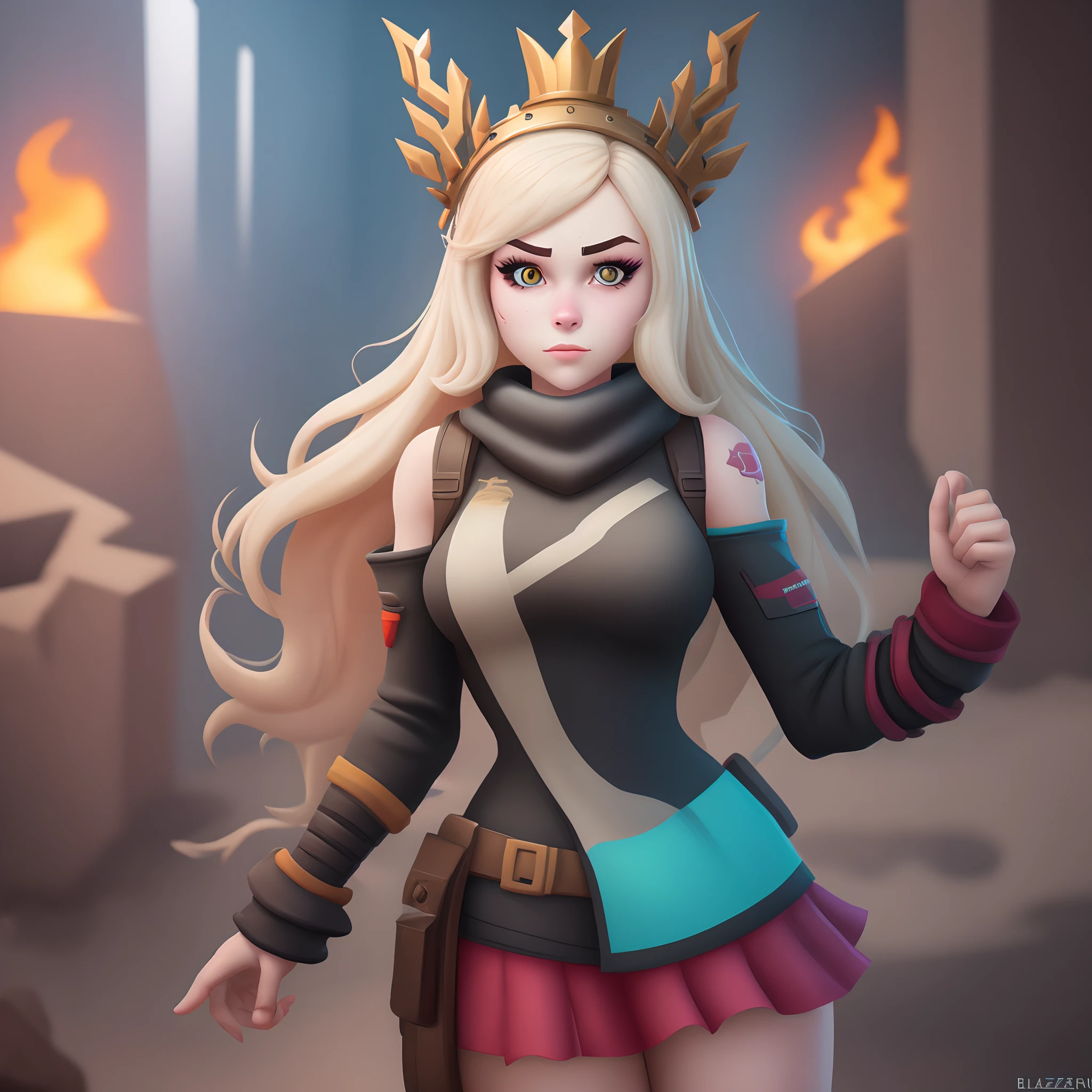 Fortnite cute girl blazequeen