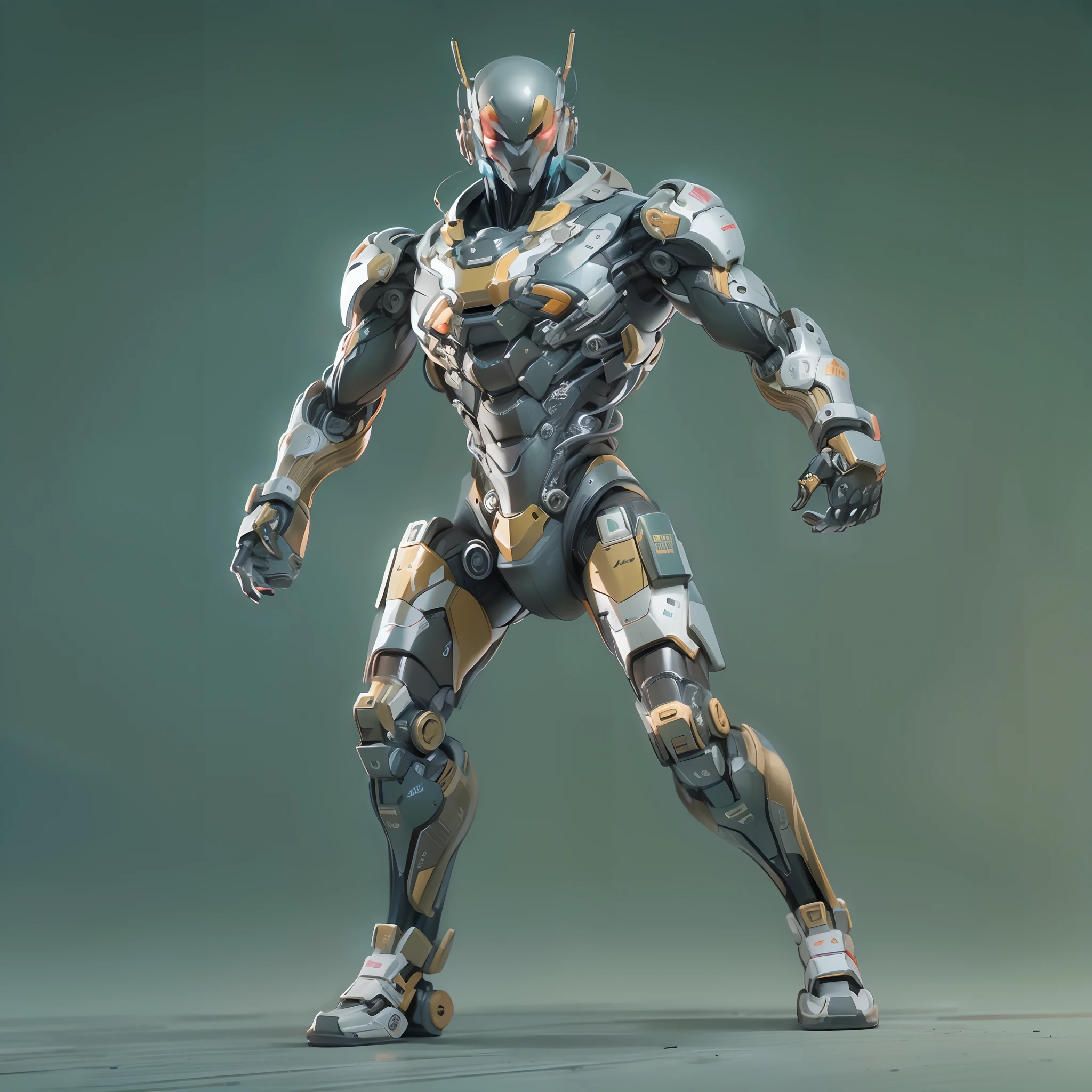 《《《Awesome Action Poses》》》、The Robotman of the Future、Full body style、Full body、