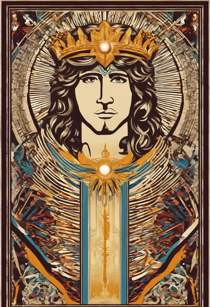 Create a cinematic artwork of Alexander the Great. The artwork should depict Alexander in his full glory, with his army behind him and the sun setting in the background. Alexander should be holding his sword high, ready to lead his troops into battle. The artwork should be epic and awe-inspiring, capturing the spirit of Alexander's conquests.
