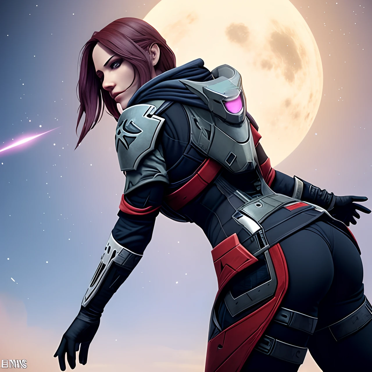 Eris morn from destiny with a nice big ass