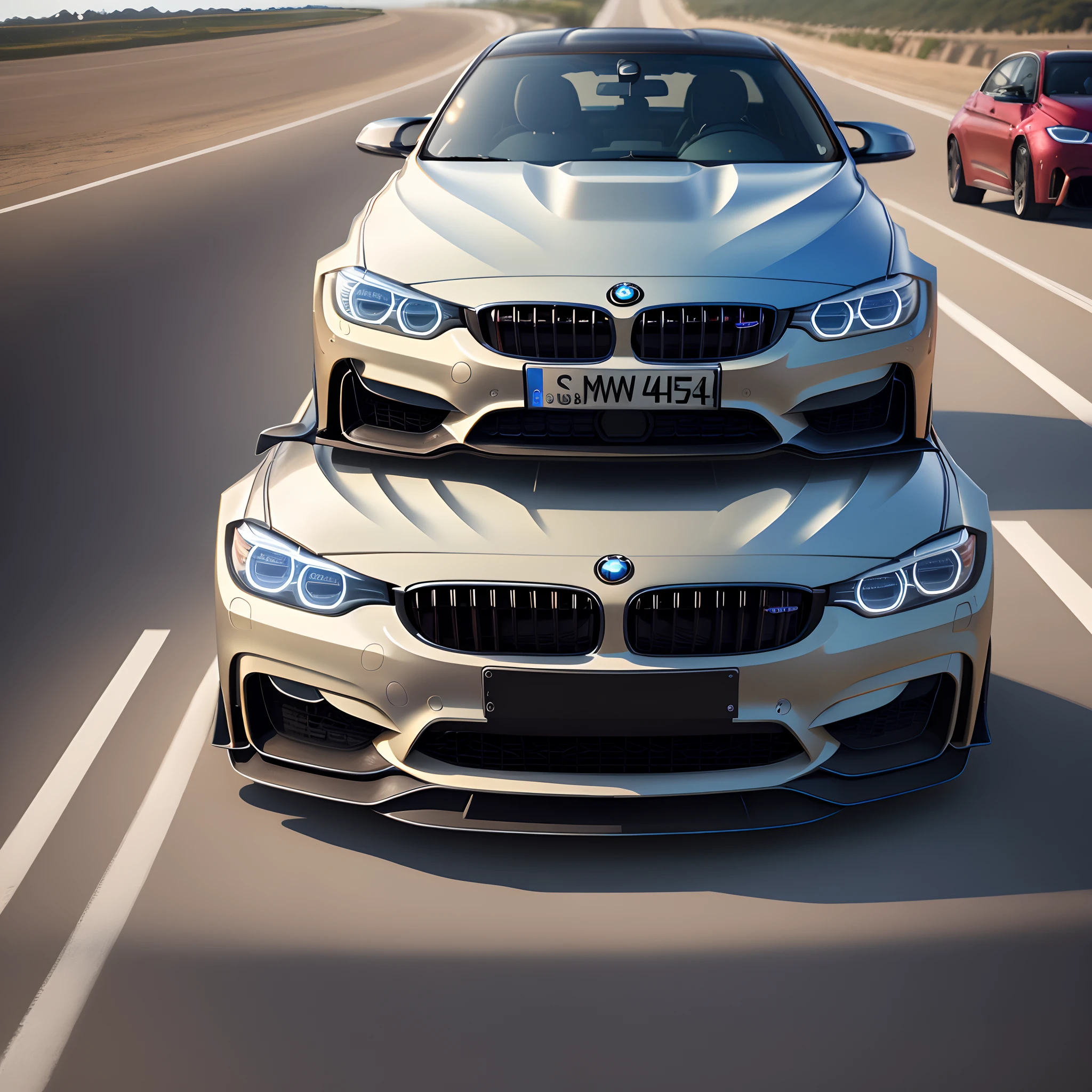 Turn the bmw m4 f82 to an suv