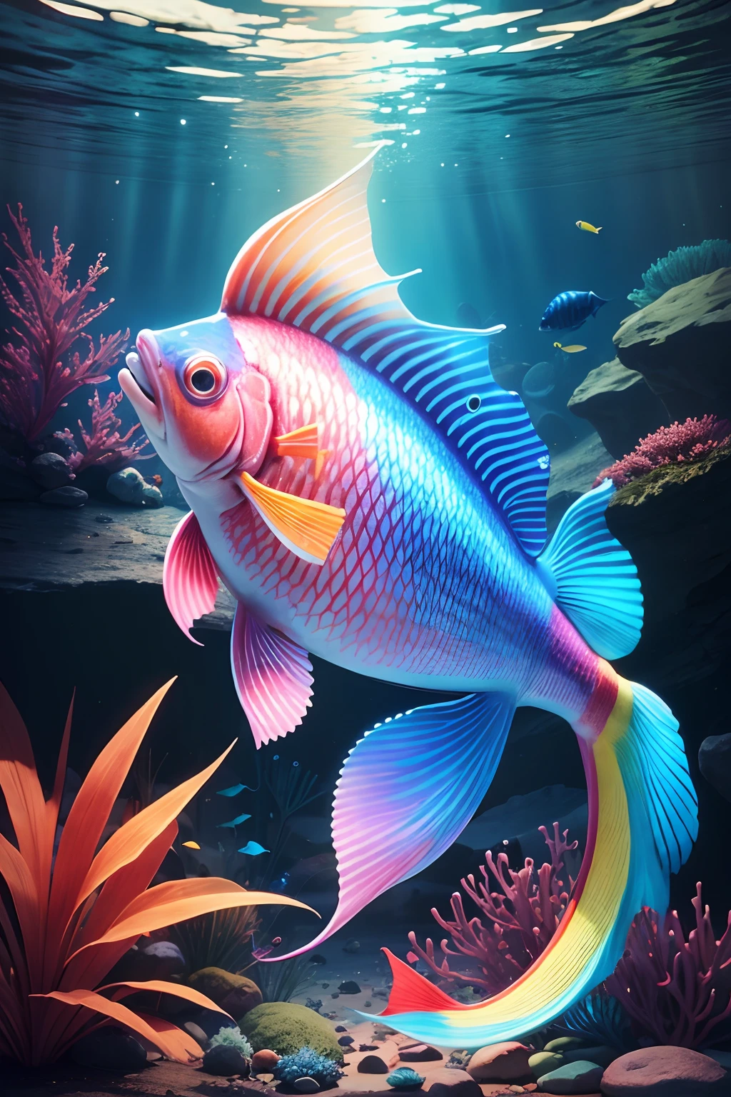 Cool fish　rainbow