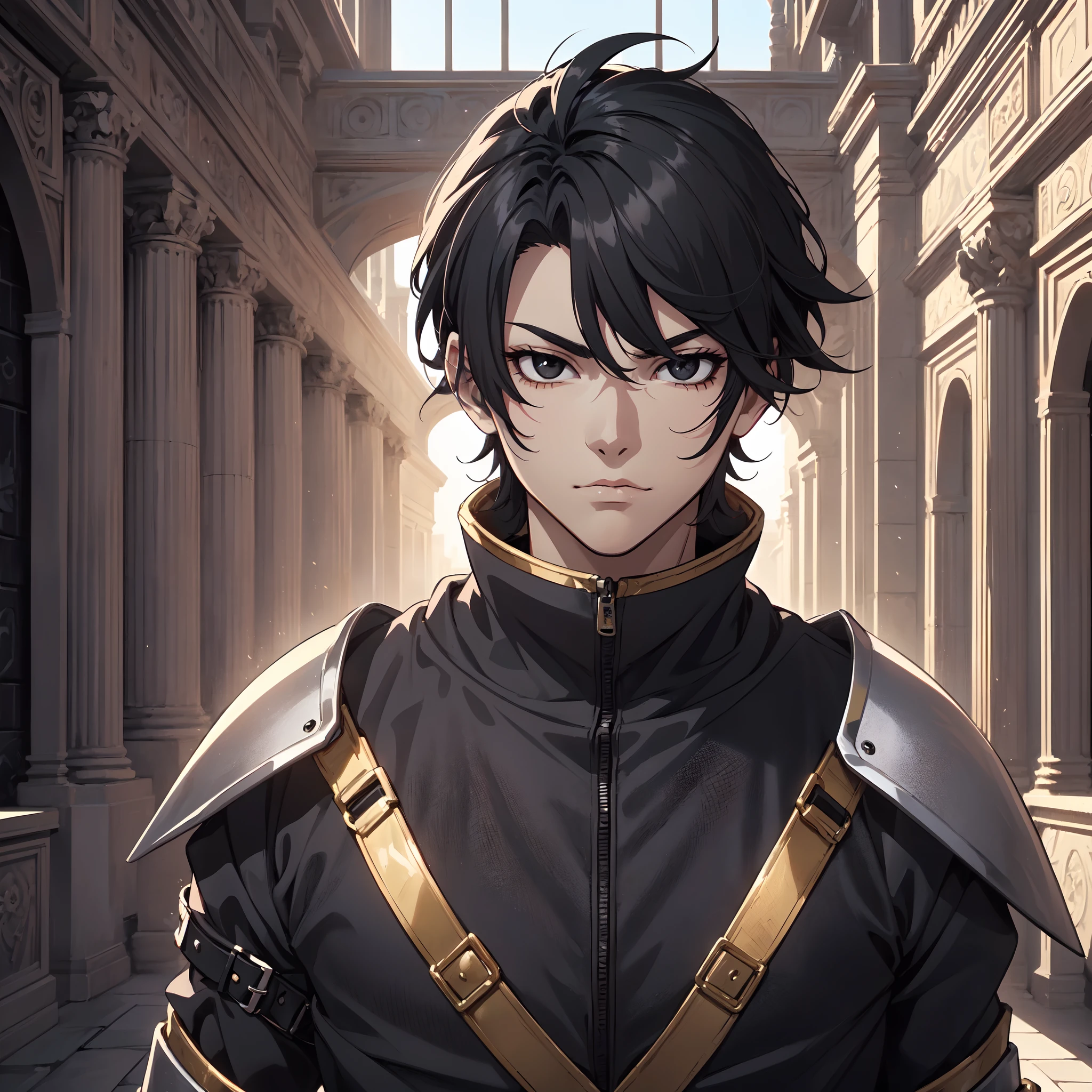 128K Ultra High Definition,
128K Ultra High Quality,
128K Ultra High Resolution,
Best Definition,
Best Quality,
Best Resolution,
Perfectly Detailed,
Perfectly Designed,
Extremely Detailed,
Extremely Designed,
Hyper Detailed,
Hyper Definition,
Hyper Quality,
Hyper Resolution,
Masterpiece,
(((Anime))),
Body Shot,
(((Boy))),
Handsome,
Muscular Body,
(((Black Short Hair))),
(((Black Eyes))),
(((Hyper Detailed & Perfectly Designed With Ultra High Quality Ninja Armor))),
(((Inside Of Medieval Royal Palace Background Scenery))),