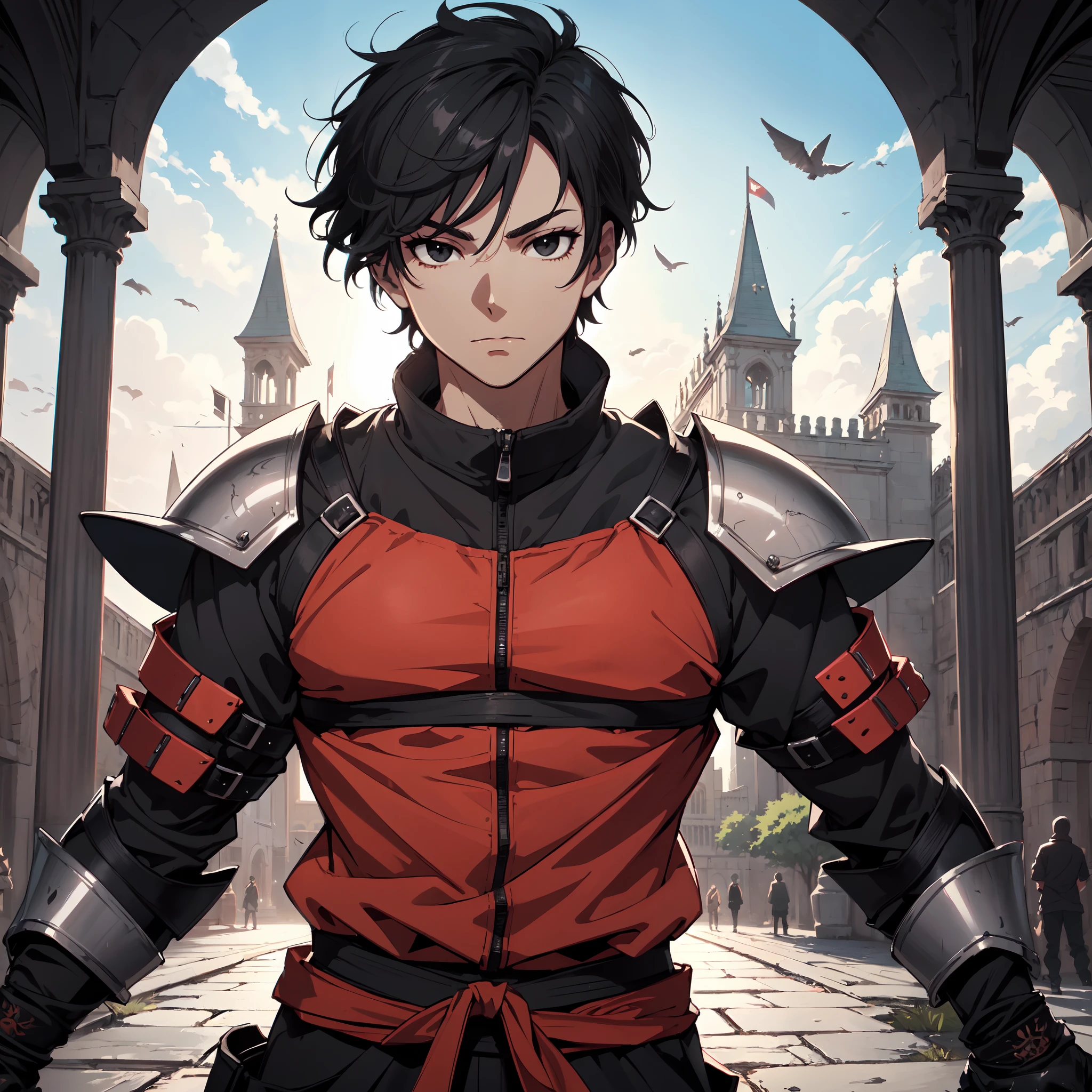 128K Ultra High Definition,
128K Ultra High Quality,
128K Ultra High Resolution,
Best Definition,
Best Quality,
Best Resolution,
Perfectly Detailed,
Perfectly Designed,
Extremely Detailed,
Extremely Designed,
Hyper Detailed,
Hyper Definition,
Hyper Quality,
Hyper Resolution,
Masterpiece,
(((Anime))),
Body Shot,
(((Boy))),
Handsome,
Muscular Body,
(((Black Short Hair))),
(((Black Eyes))),
(((Hyper Detailed & Perfectly Designed With Ultra High Quality Ninja Armor))),
(((Inside Of Medieval Royal Palace Background Scenery))),
