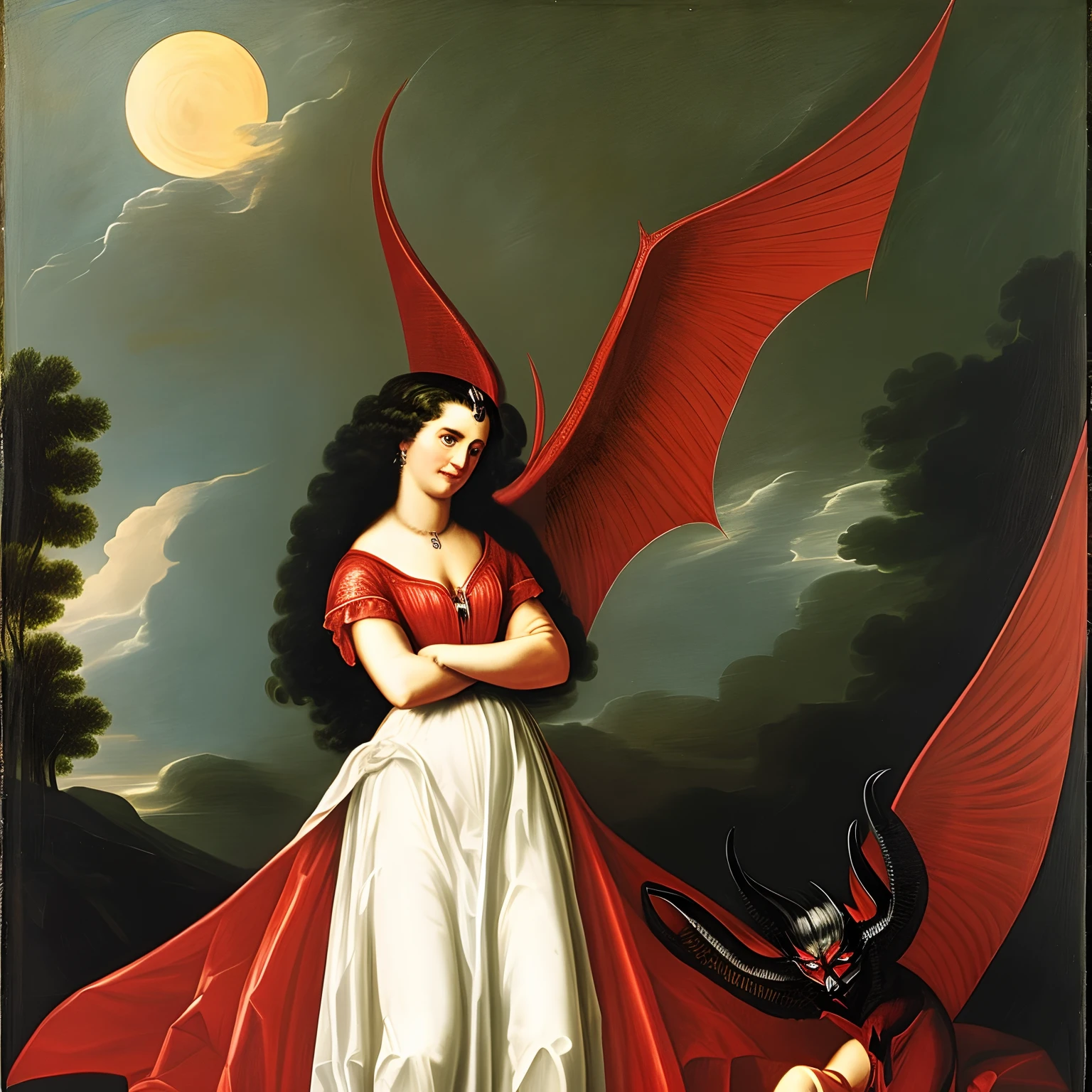 Satan as a woman