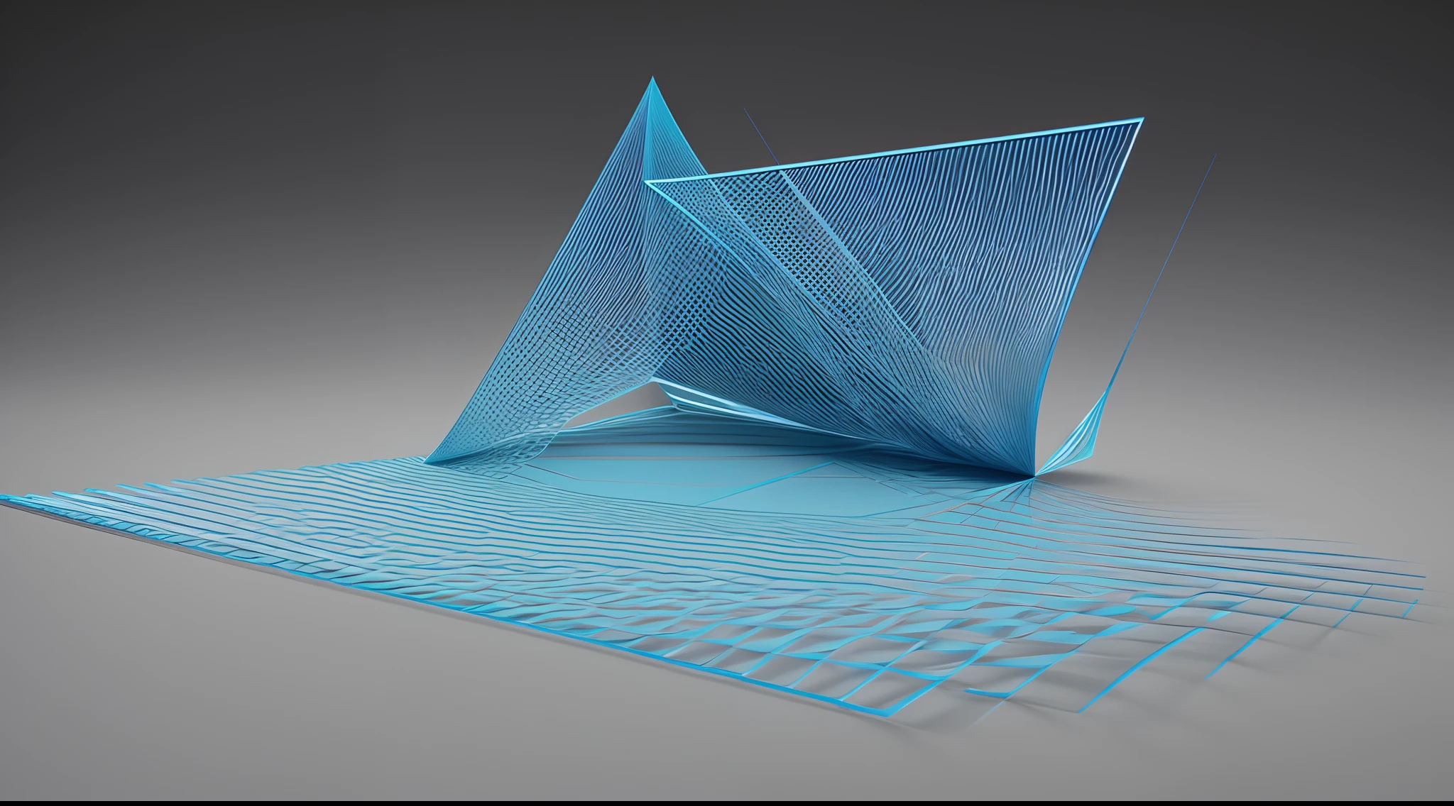 Engaging 3D visualization featuring stunning graphs、glinting