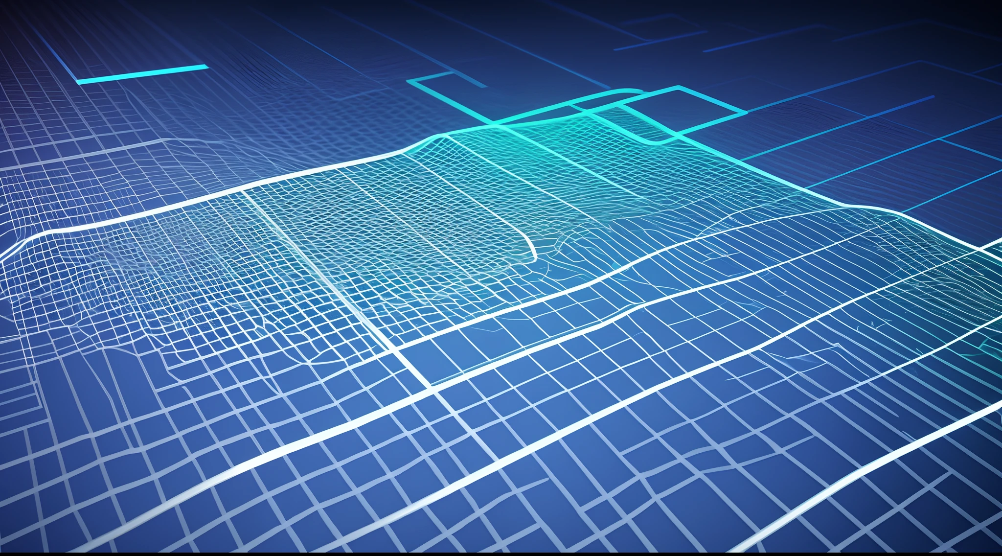 Engaging 3D visualization featuring stunning graphs、glinting