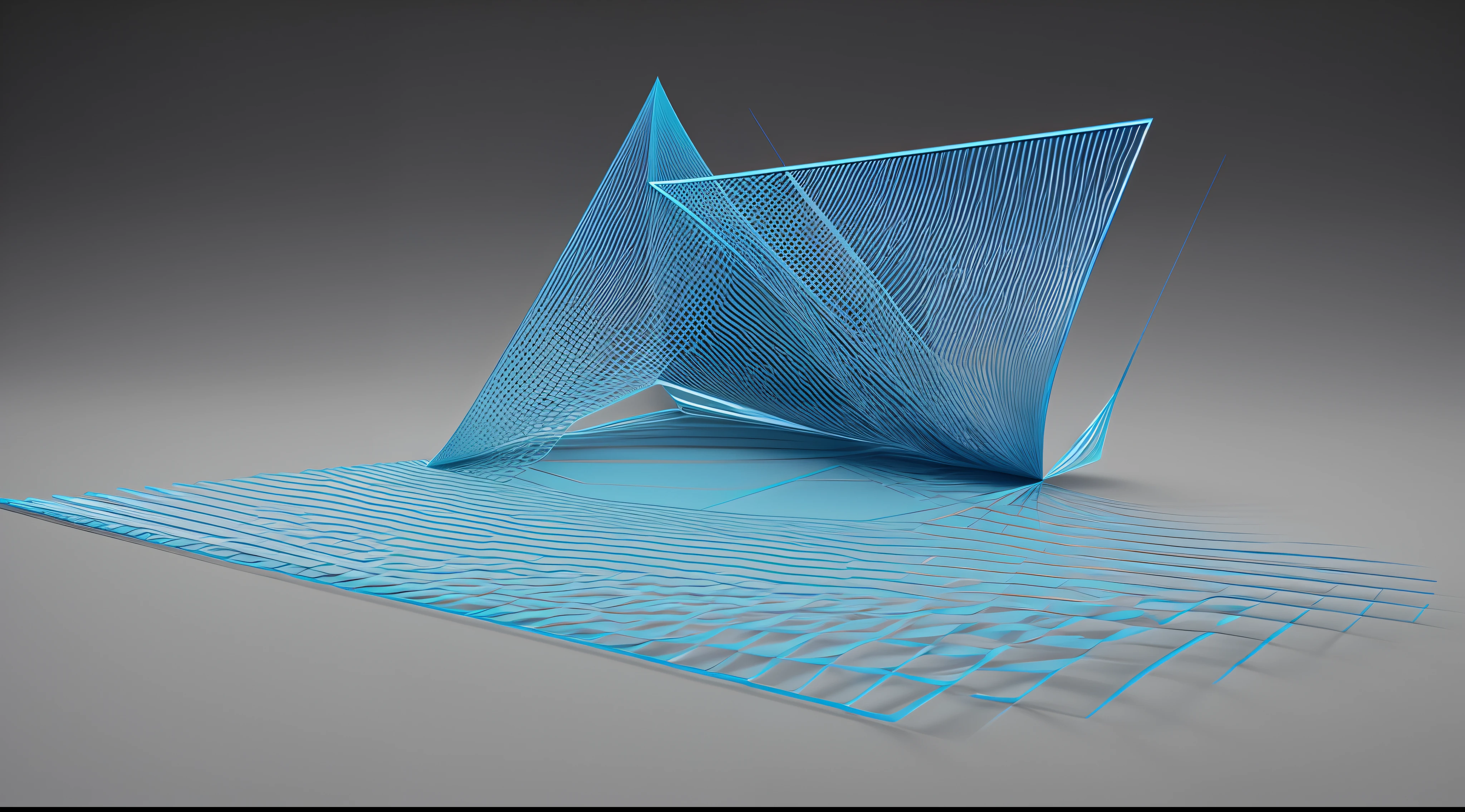 Engaging 3D visualization featuring stunning graphs、glinting