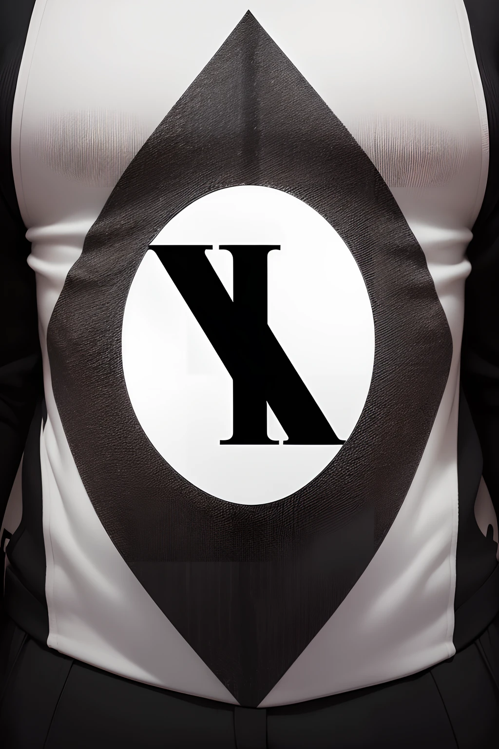 The letters L and Y are combined,Logo design,black andwhite,Simple,Company icon,Non-character,patterned
