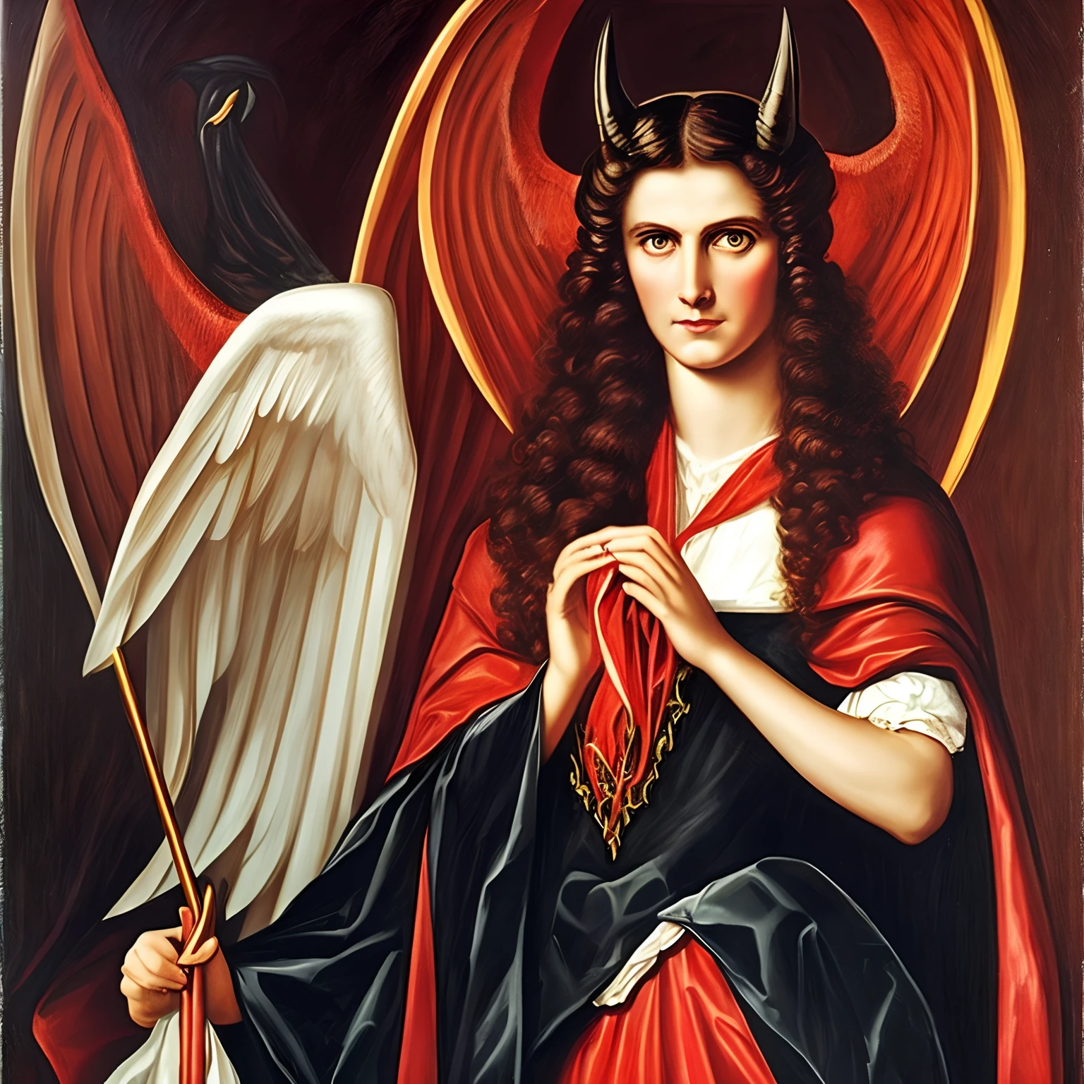 Satan as a woman