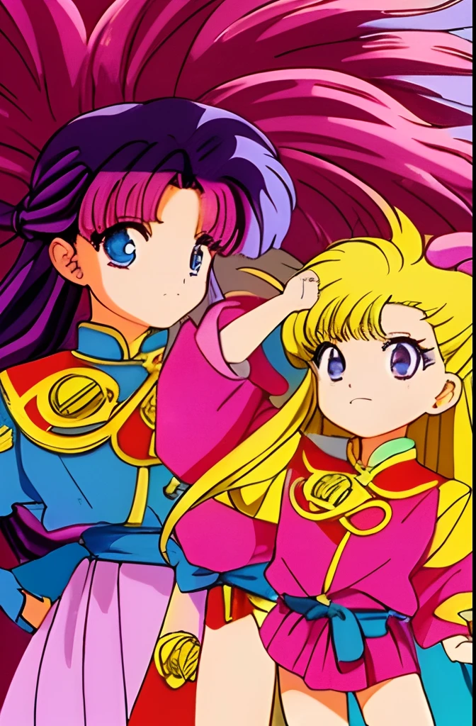 (80s anime style), masterpiece, top-quality, ighly detailed, 1, 独奏, (:3:0.9), ((unique designs)), (((Unique hairstyle))) ,cute little,Unique costumes,Prickly hair