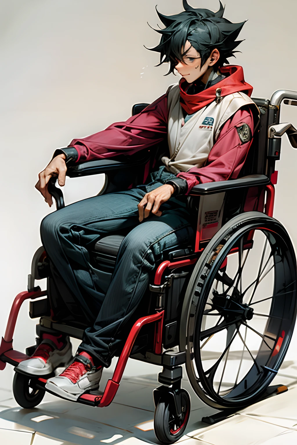 Shonen protagonist wheelchair warrior
