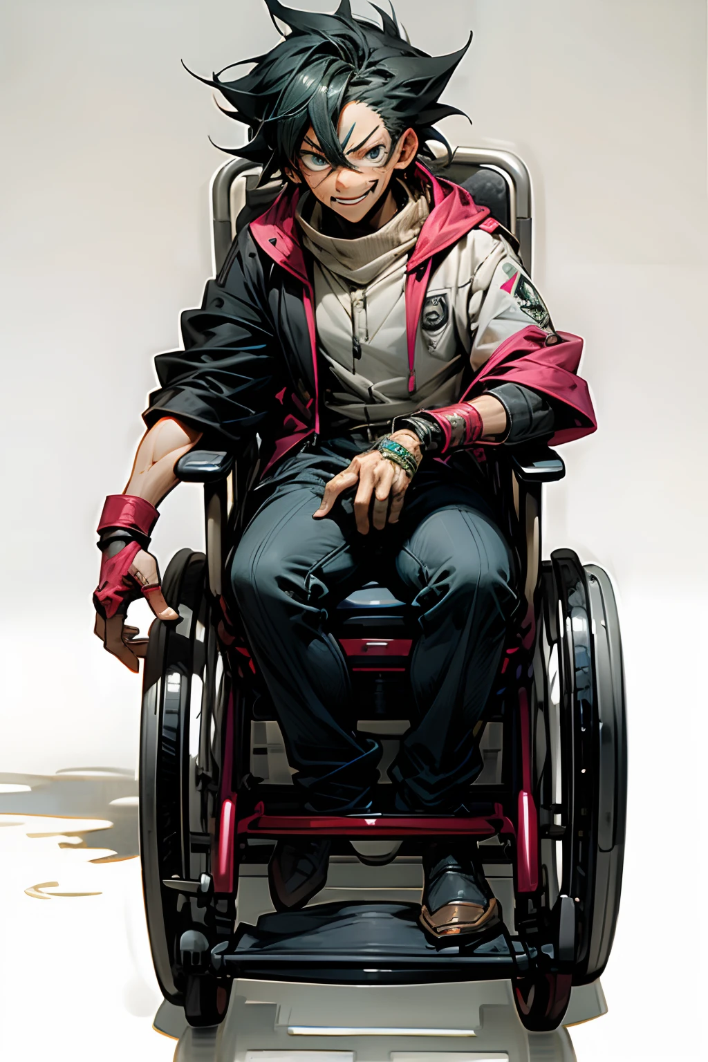 Shonen protagonist wheelchair warrior