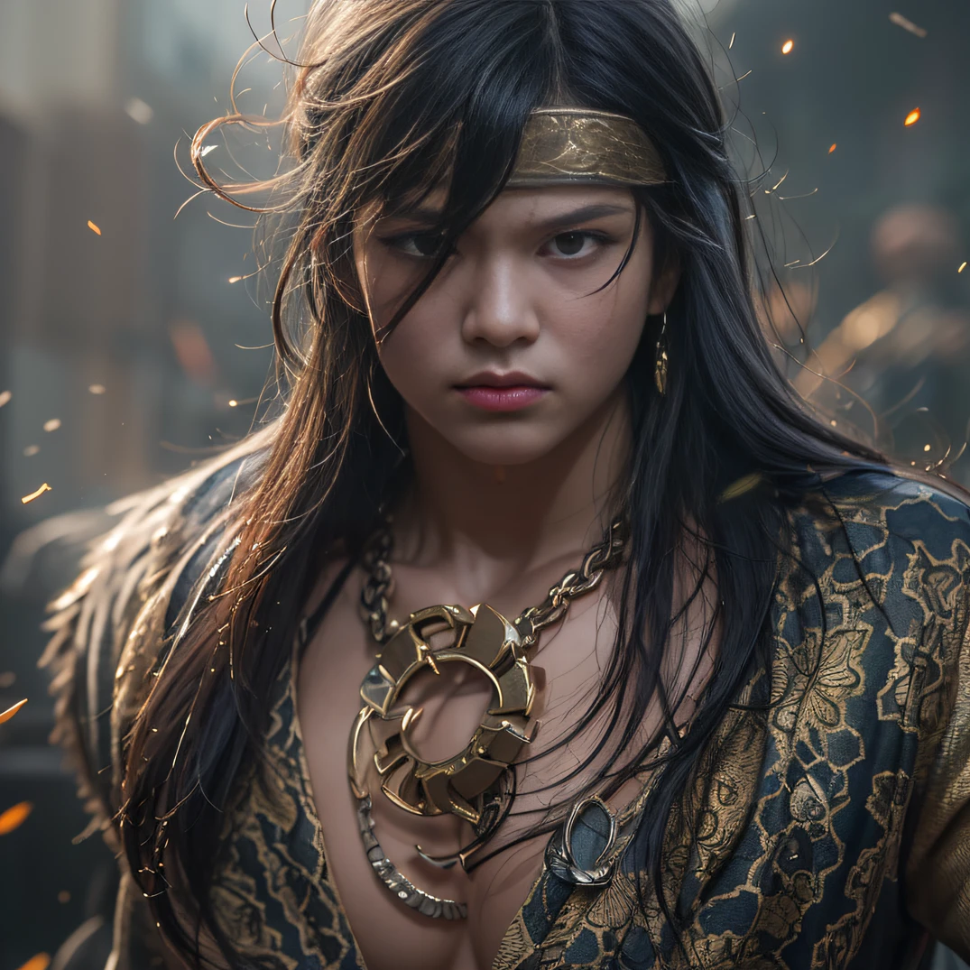 (Sunny)My eyes were full of confusion,He clenched his fists,Rush up,Deliver a fatal blow to your opponent,full bodyesbian,Full Body Male Mage 32K(tmasterpiece,k hd,hyper HD,32K)Flowing black hair,The camp is disorganized,zydink, Rainbow colors, patriot (rainbowing), (Linen batik scarf), Angry fighting stance, looking at the ground, Batik linen bandana, Chinese python pattern long-sleeved garment, (Abstract propylene splash:1.2)(((rainbowing))),The male mage was furious,