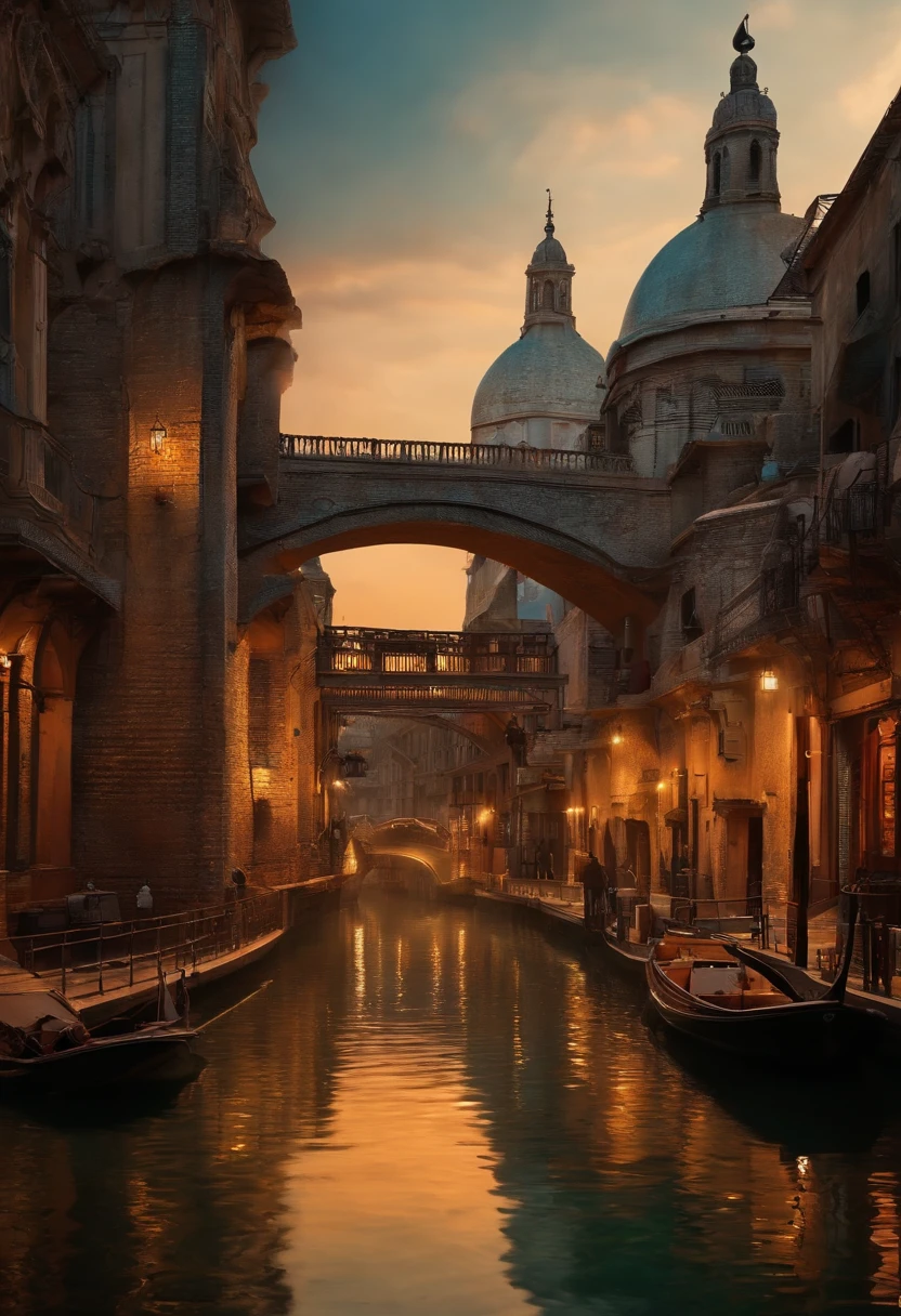 A city built on water