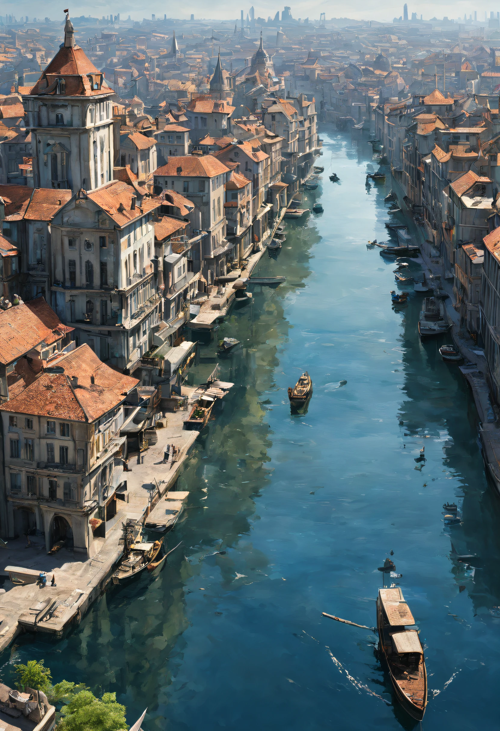 A city on the water