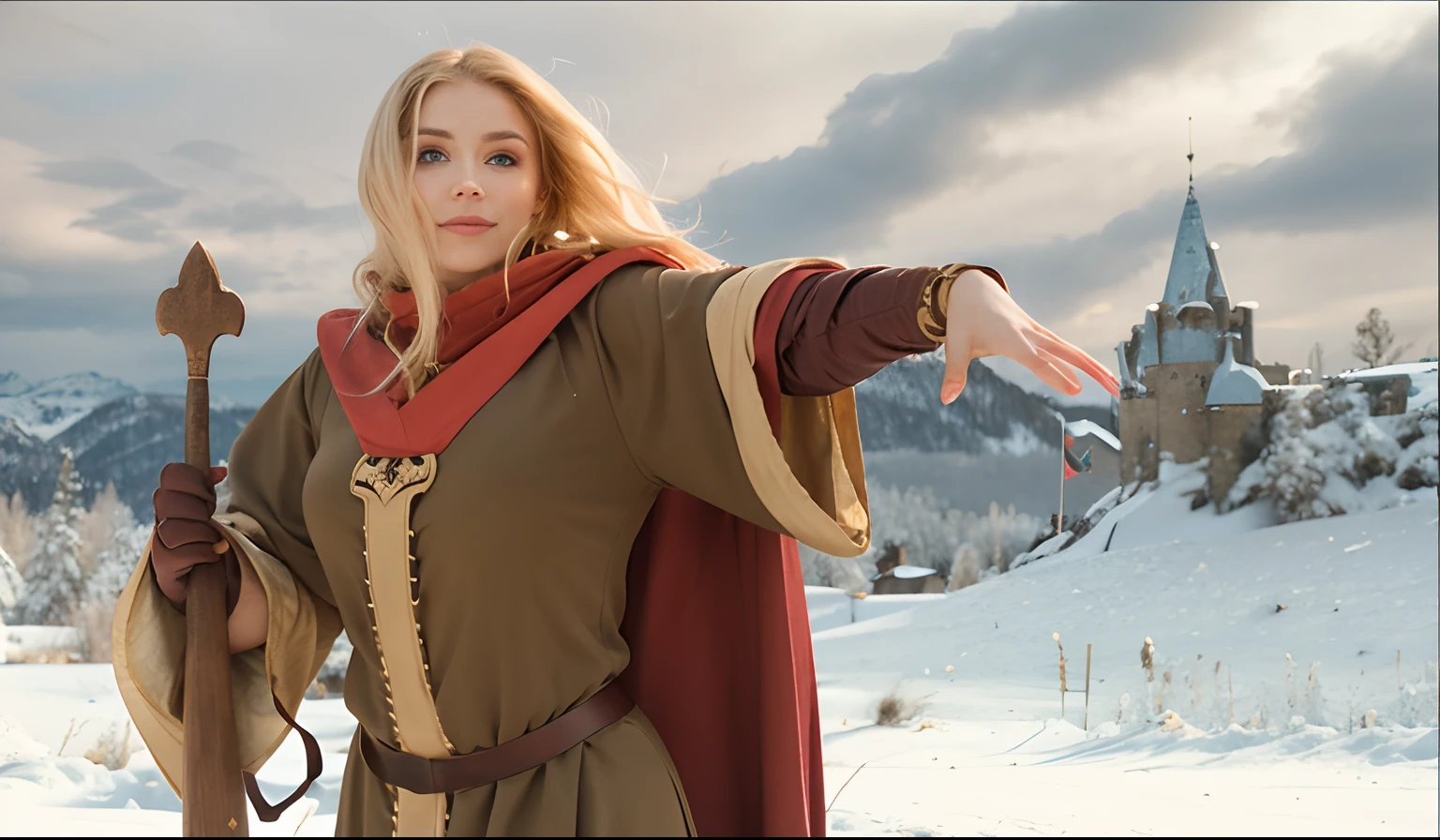 ember, Dressed in medieval attire