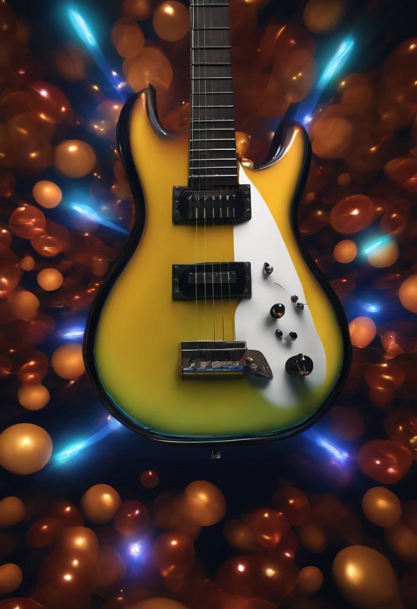 fly play guitar 3d