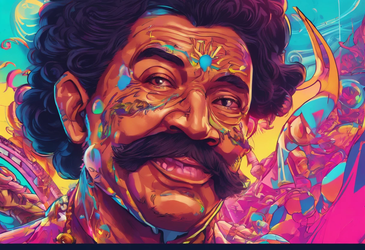 sri lankan former president mahinda rajapaksha, mahinda rajapaksha face, thick mustache, (body horror:1.4), (biomachine:1.3), (bloody:1.2), living being, (colorful:1.2), Hans Giger,  many hands, (zentangle:1.2),bright yellow eyes, evil smile,
oil on matte canvas, sharp details intricate, highly detailed, digital painting, rich color, smooth, sharp focus, illustration, Unreal Engine 5, 8K, art by artgerm and greg rutkowski and alphonse mucha
(masterpiece,detailed,highres:1.2),