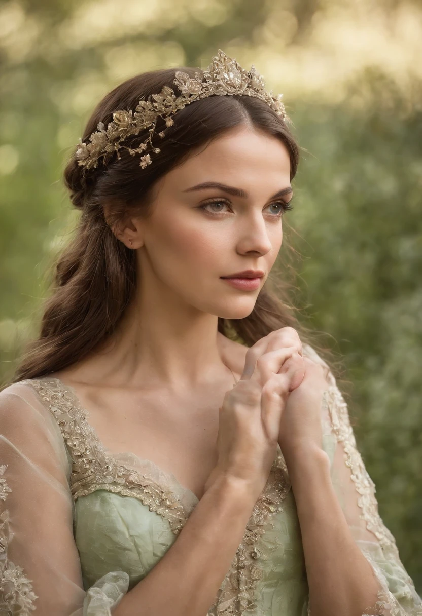 CASAL (((uma ferida avermelhada profunda atravessa sua bochecha esquerda))) tez justa, mulher em torno de 19 anos, cabelos brancos naturais, olhos verdes distintos, vestindo kohl, slender and graceful, Beautiful, luz de velas em um ambiente medieval, Ultra sharp focus, tiro realista, roupas femininas medievais, cores tetradicas (cicatriz:1.4)