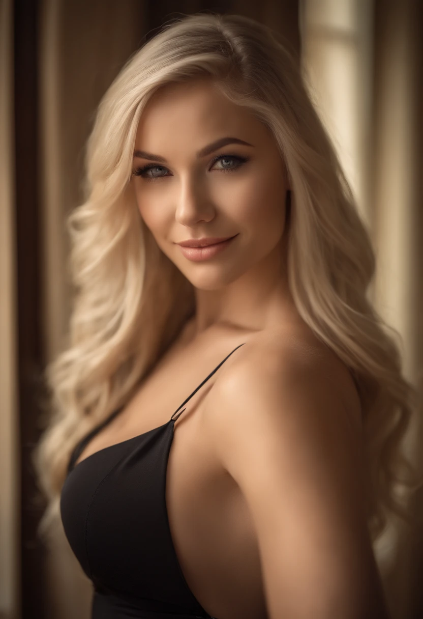 brunette woman in a topless, posing for a picture, a portrait by Seb McKinnon, reddit, digital art, blonde goddess, beautiful blonde girl, gorgeous woman, dasha taran, beautiful blonde woman, sexy girl, anna nikonova aka newmilky, instagram model, a gorgeous blonde, stunning woman, irina nordsol kuzmina, gorgeous female, sexy look at the camera, dancing in a club, saggy breasts, detailed breasts, 4K, full body, fit, thin, sexy skirt, tone legs, gorgeous, hand on hip, legs, realistic skin, less blur, skin color nipples,