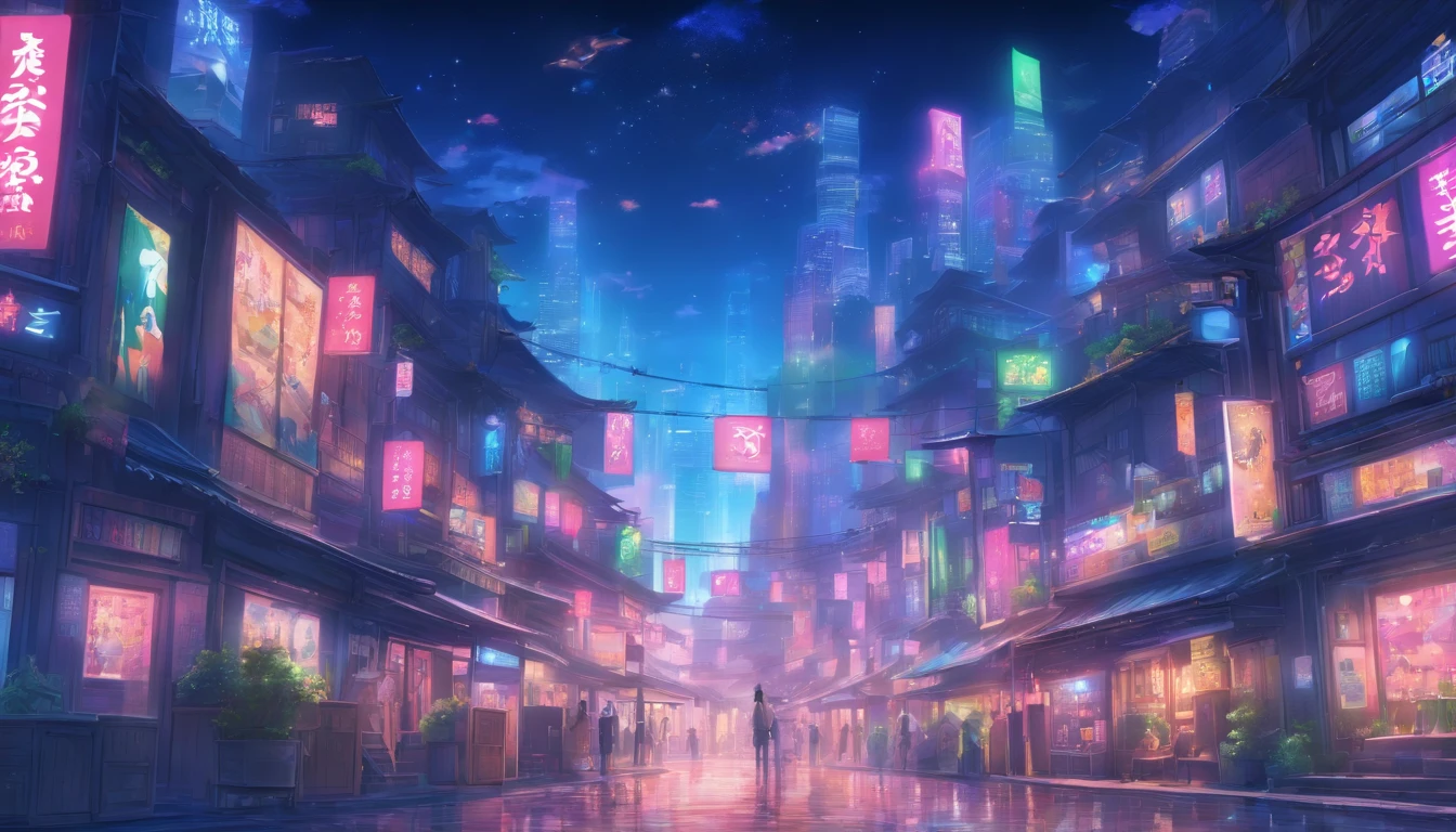 Hyper-detailing,comic strip,China-style,pupils,Street coffee shop,highly detailed surreal vfx,eventide,super-fine,dark hues,ultra - detailed,high qulity,8K ,oc rendered,dynamic viewing angle