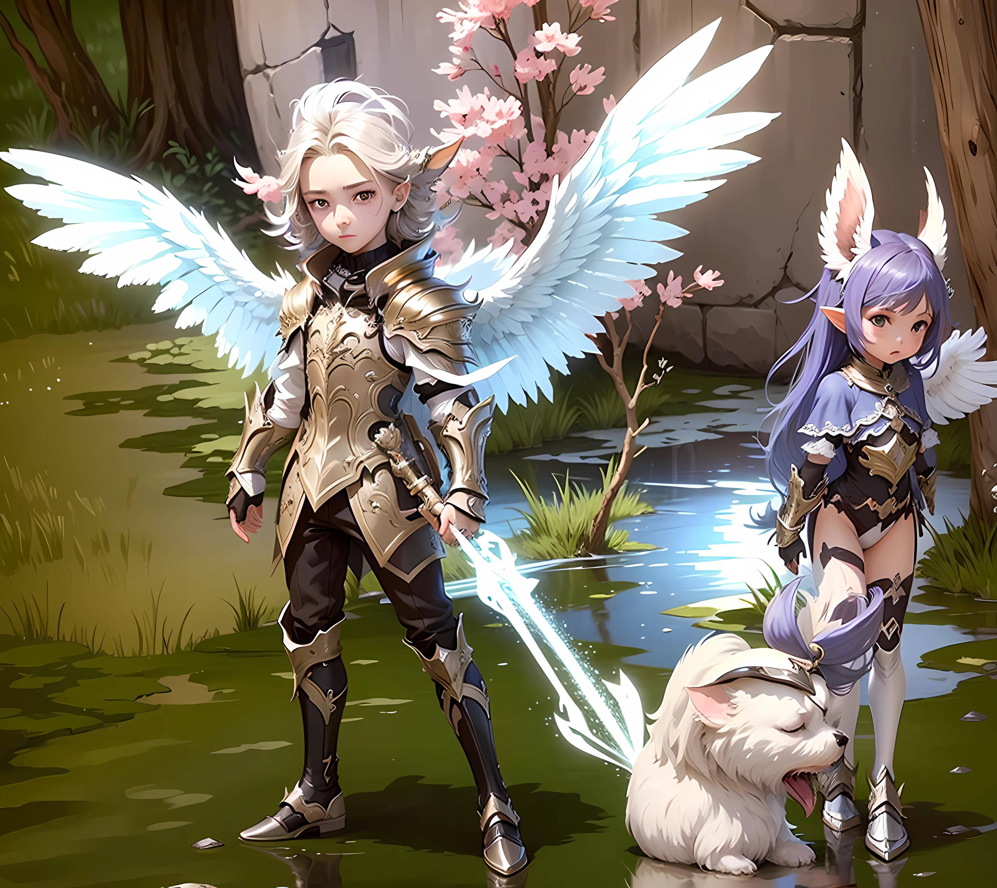 masterpiece, best quality, boy, shiny hair, sparkling eyes,