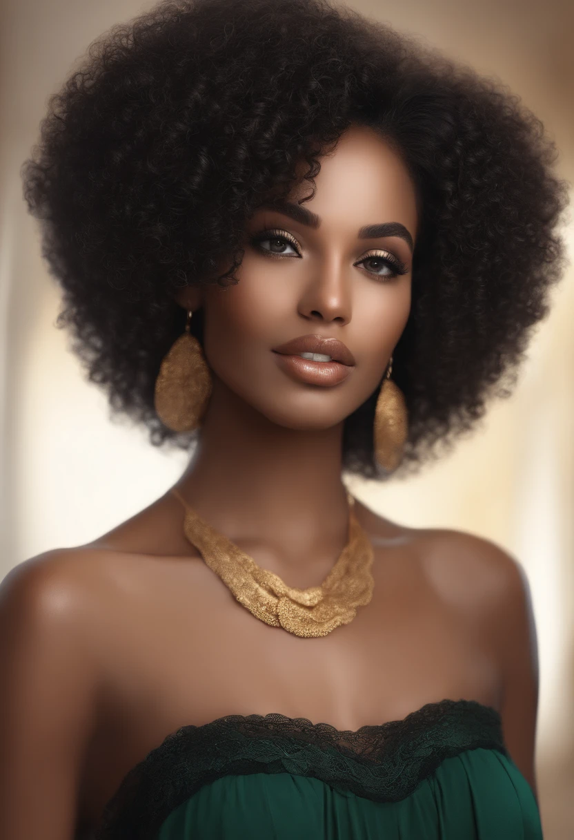 "Ultra-realistic image of a beautiful 30-year-old African-American girl, ,Caramel peel, corps parfait, Prendre un selfie dans la salle de bain avec son iPhone 14, maigre, Taille ultra-fine, cheveux noirs, African short curly hair , piercing green eyes.hyper-realistic,anatomie correcte,Facial features are carefully represented,Boucles gratuites, black curly hair, (Short, curly black hair), Long curly long wild black hair, cheveux multiversaux, Short, curly black hair, black curly hair, Boucles, wavy hair spread out, Boucles baroques, boucles, Curly,Texture des cheveux, Curly bang