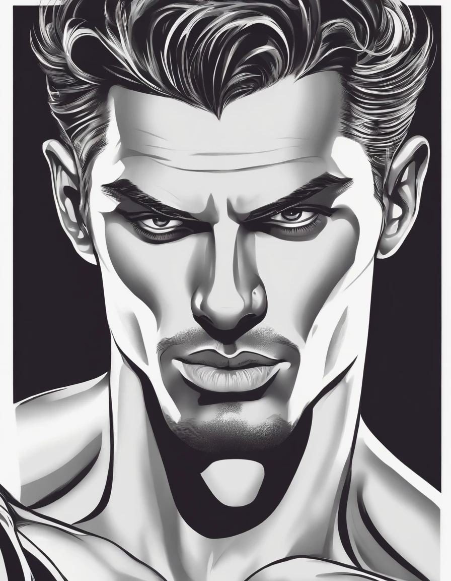man, Masculino, Cara masculina, atractivo, muscular, ((1hombre)), Obra maestra, absurdos, La mejor calidad ,Detalles intrincados , (piel brillante, cuerpo brillante, piel brillante y grasa lustrada, cabello brillante, pale skin tone), puesta de sol, atractivo, ((muscular)), adulto, Uno, ((pecho abierto)), ((Sin blusa)), Pendientes, pantalUnos negros, No mires la vista , No mirar la vista, Pelo largo blanco, Cara detallada perfecta, Manos detalladas perfectas, vampiro, ojos violetas, ((MLS)), Disparo mediano grande