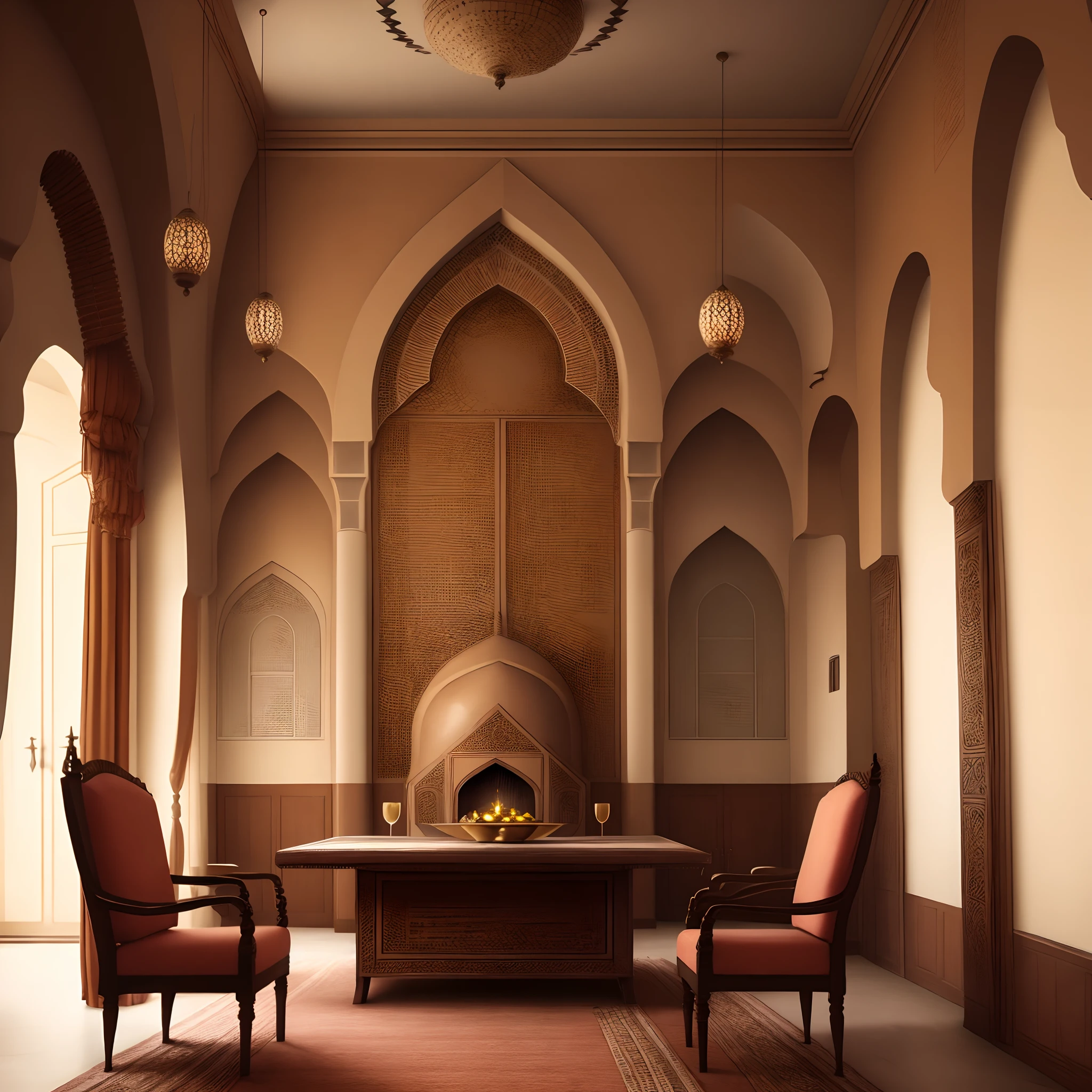 Moroccan interior with alberto pinto style
