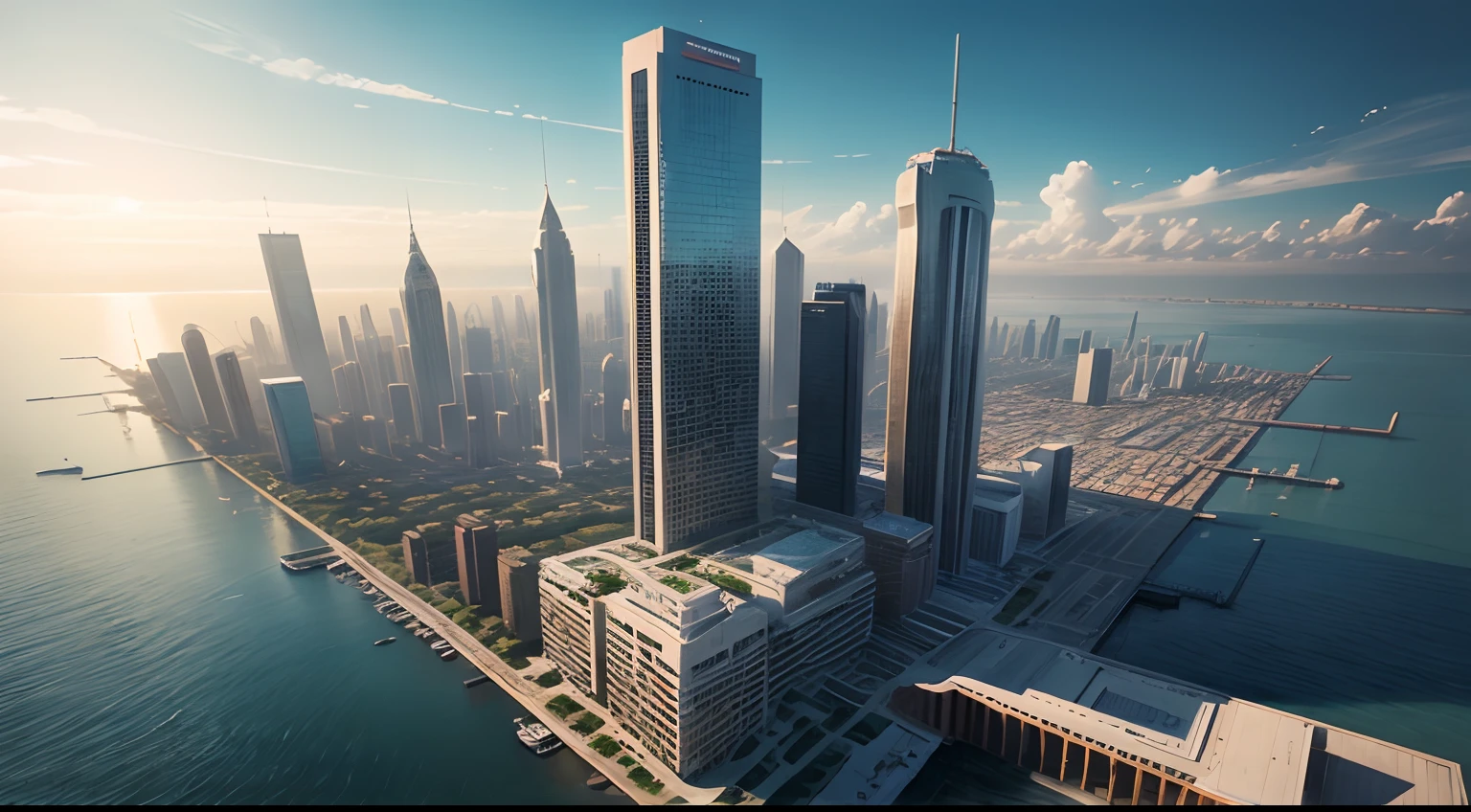 A city built on water