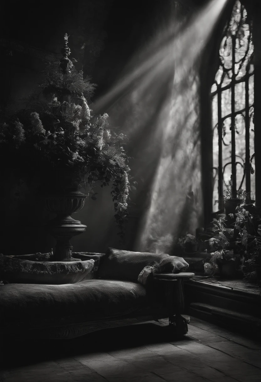 Black and white impermanence