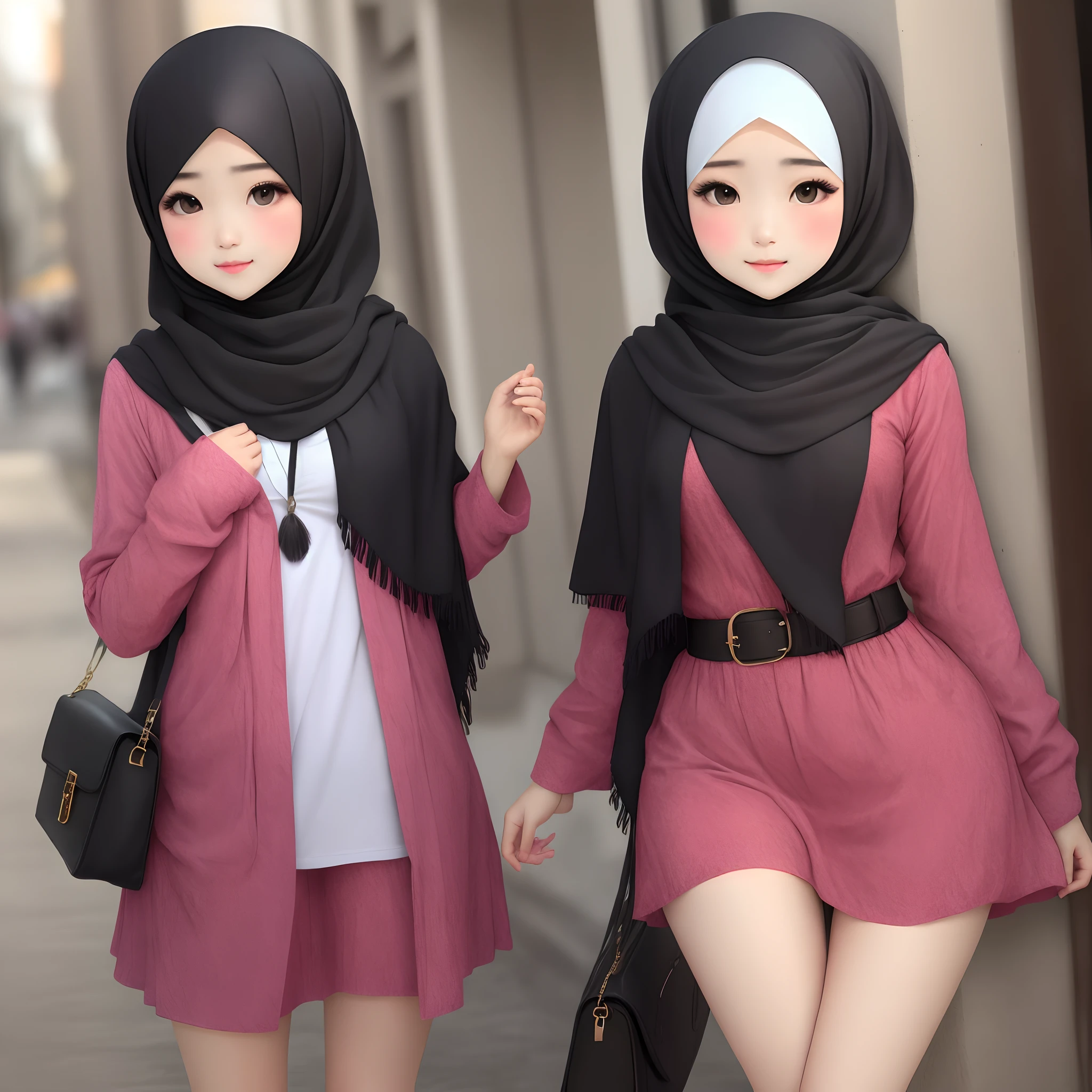 Hijab girl clothes